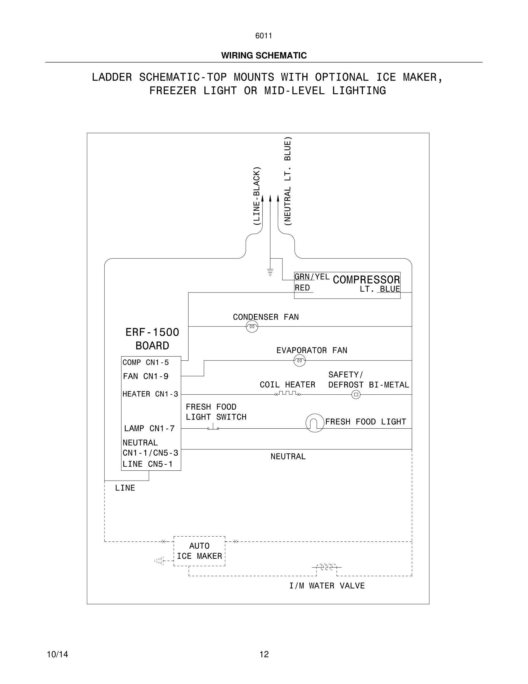 12 - WIRING SCHEMATIC