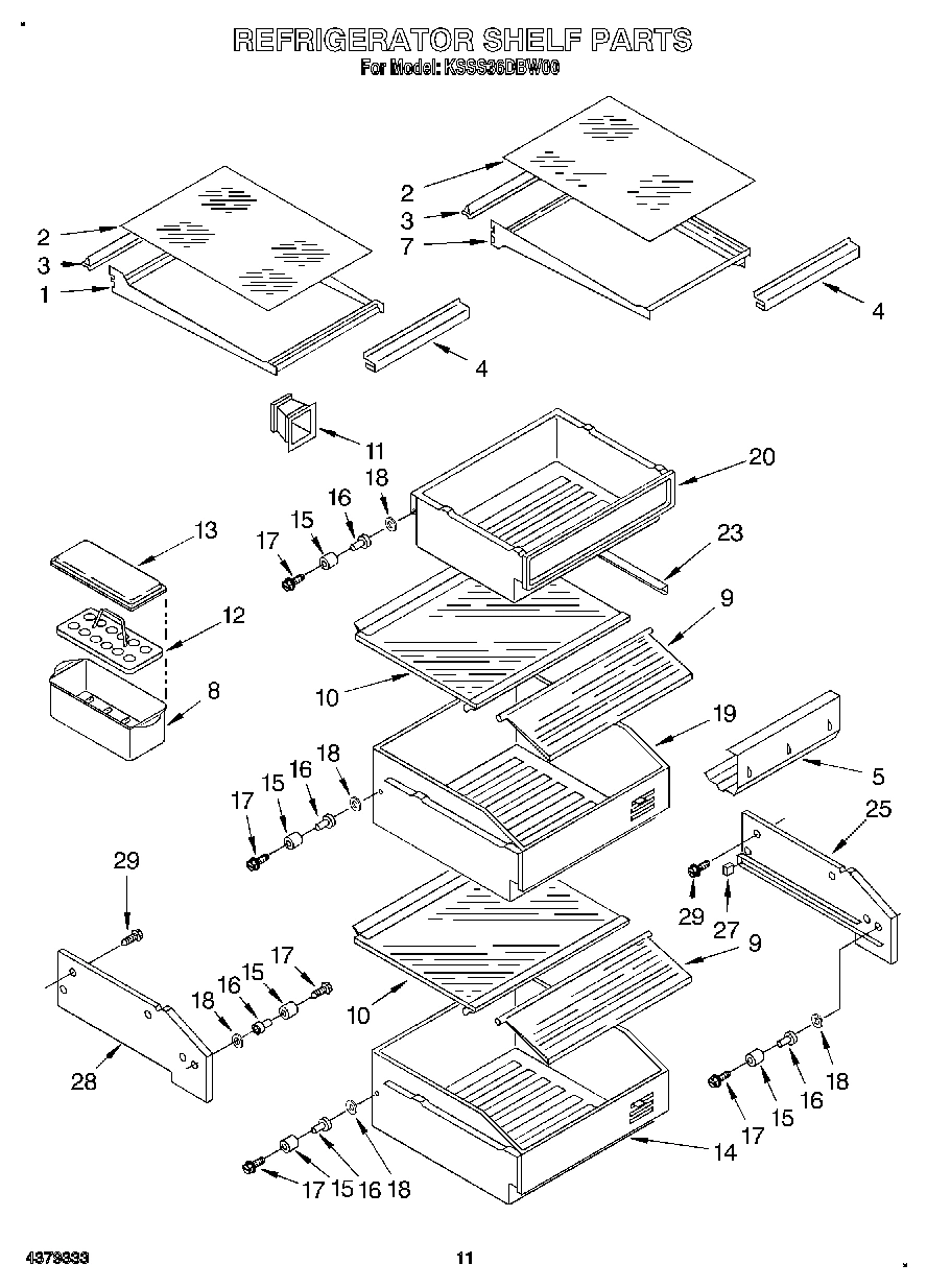 09 - REFRIGERATOR SHELF