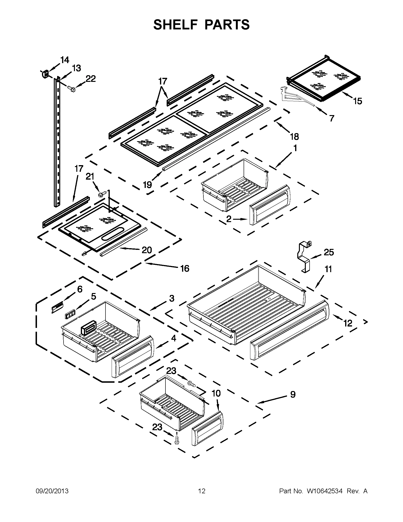 07 - SHELF PARTS