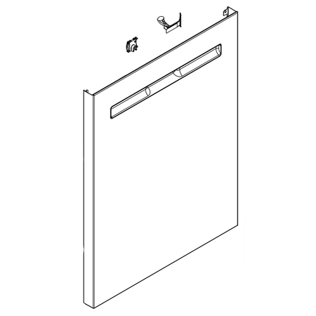 W11416777 Whirlpool Panel