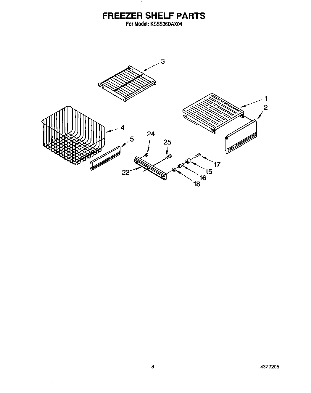 06 - FREEZER SHELF