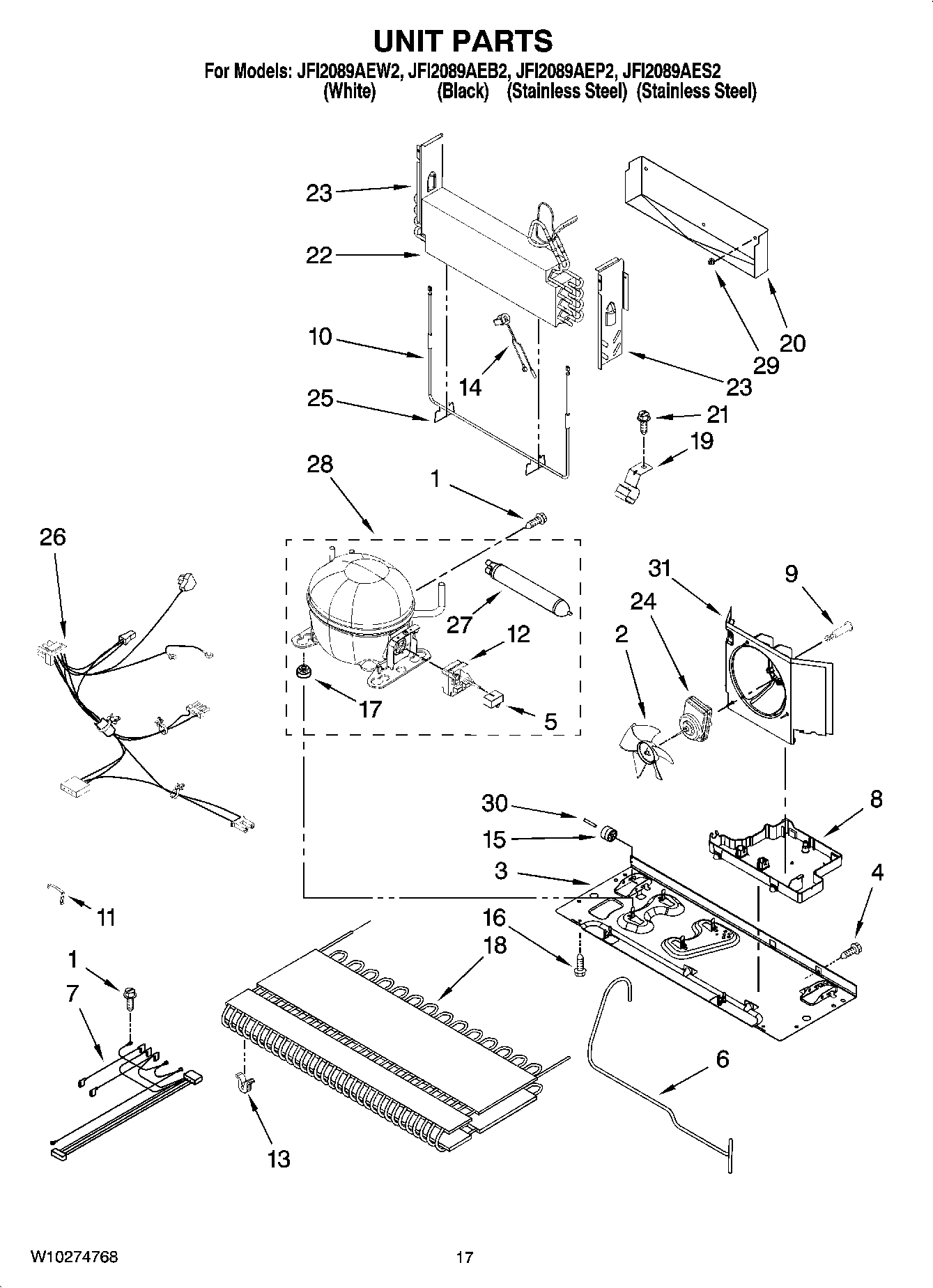10 - UNIT PARTS