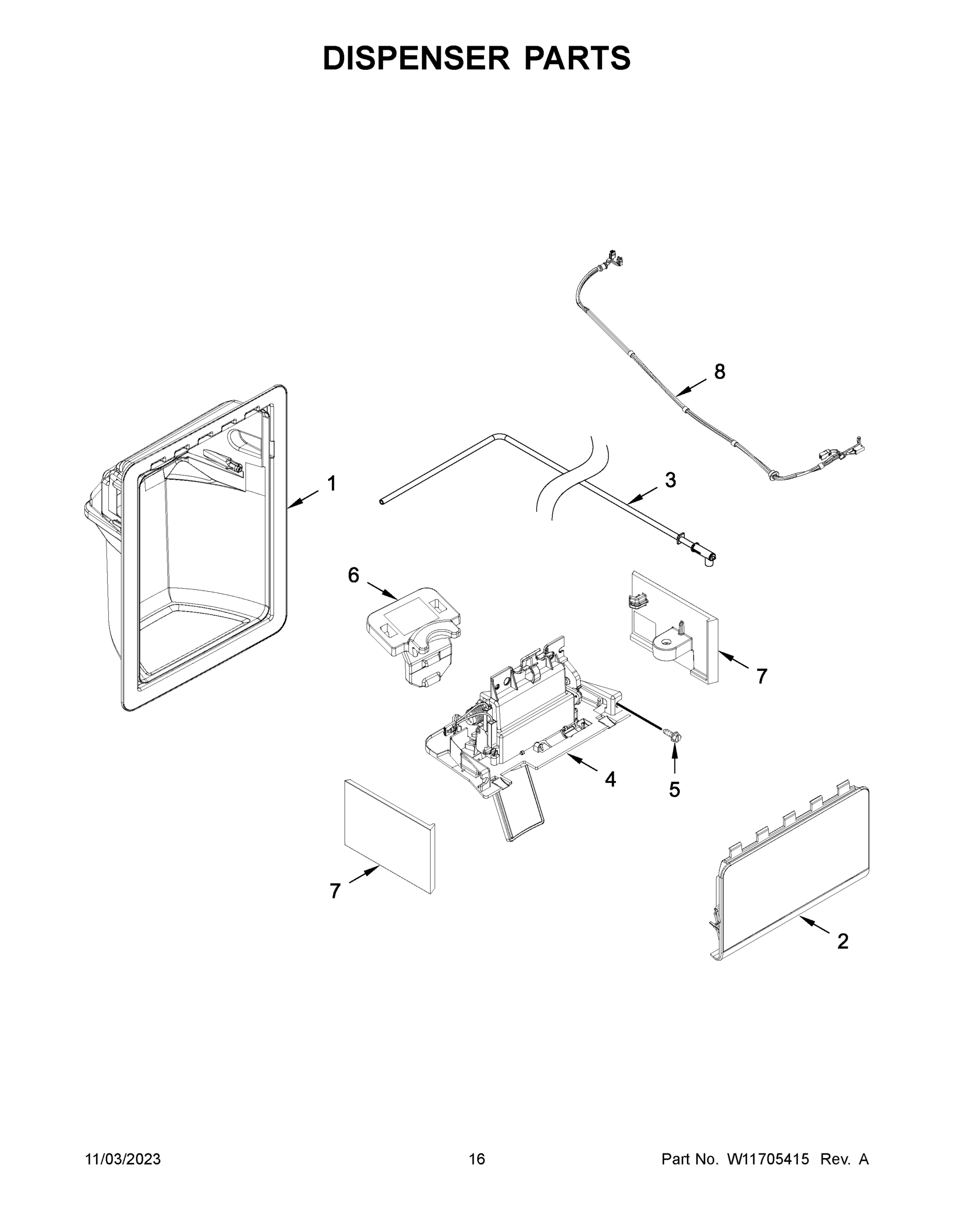 09 - DISPENSER PARTS