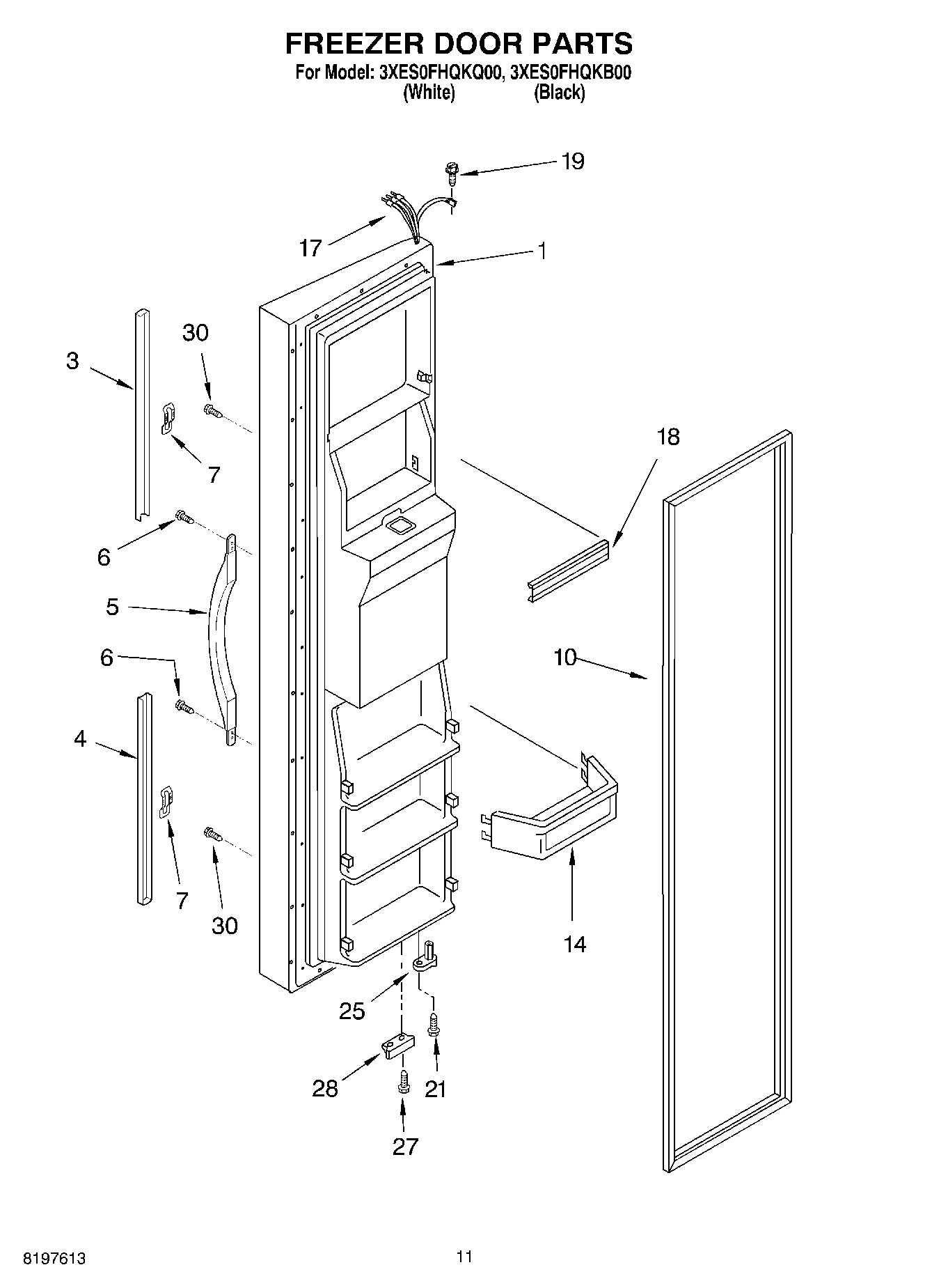 06 - FREEZER DOOR