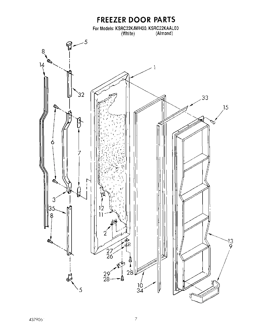 05 - FREEZER DOOR