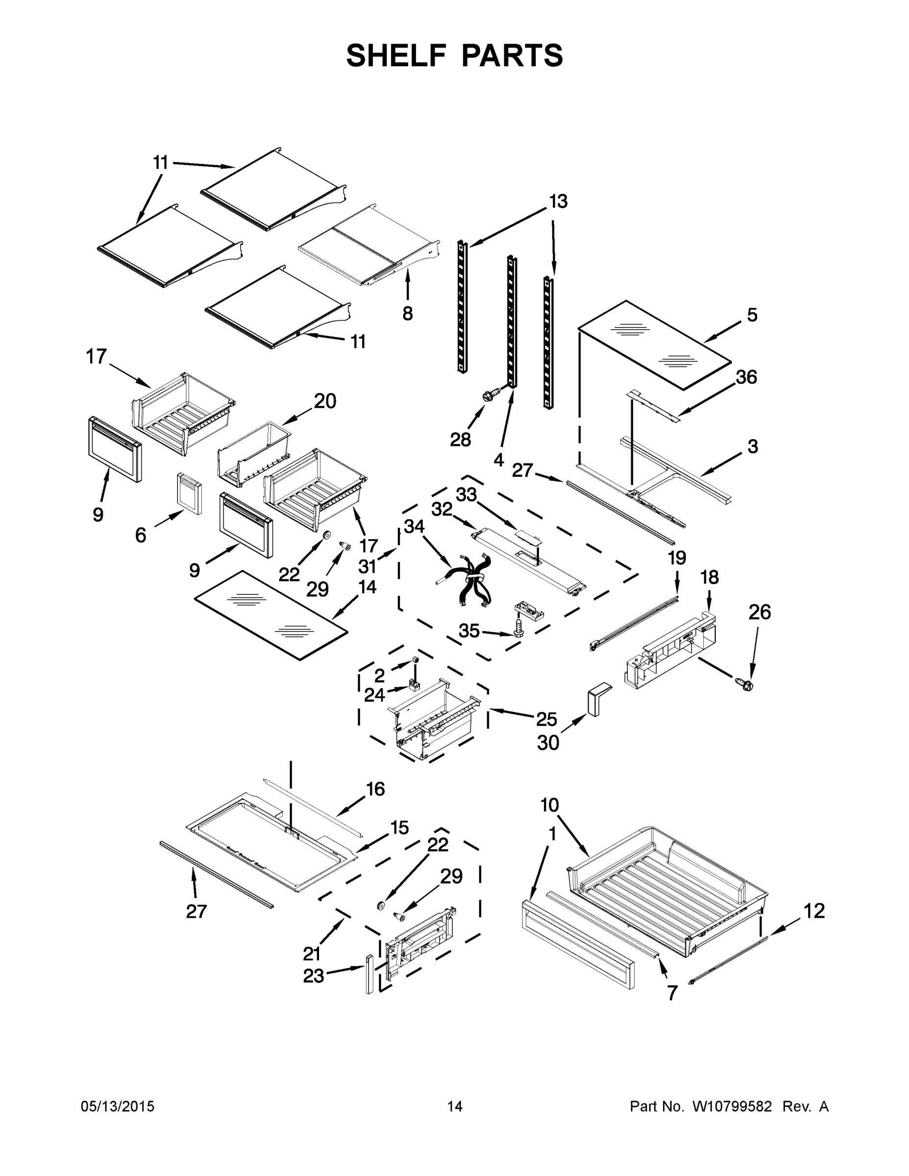 08 - SHELF PARTS