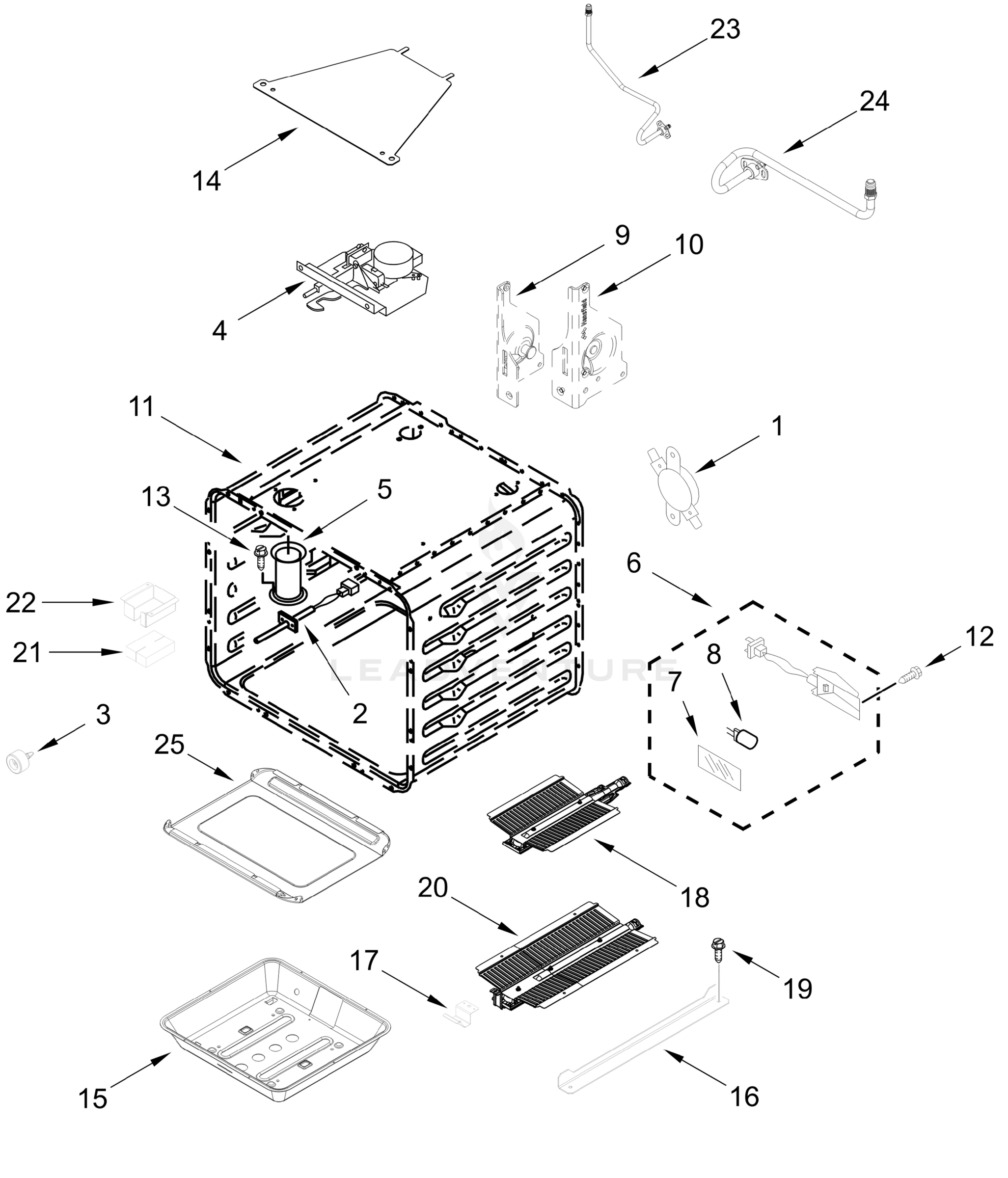 OVEN PARTS (30 In)