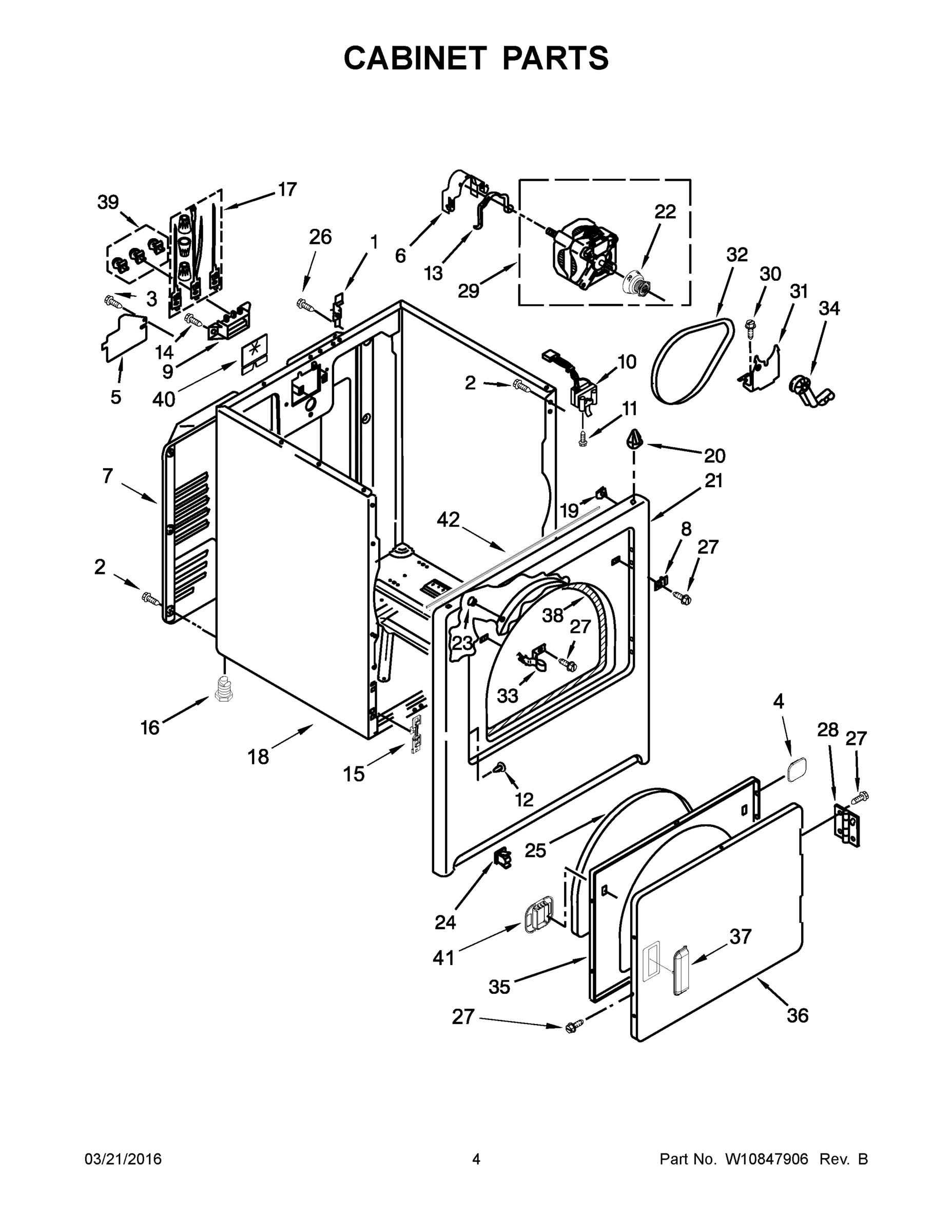 03 - CABINET PARTS