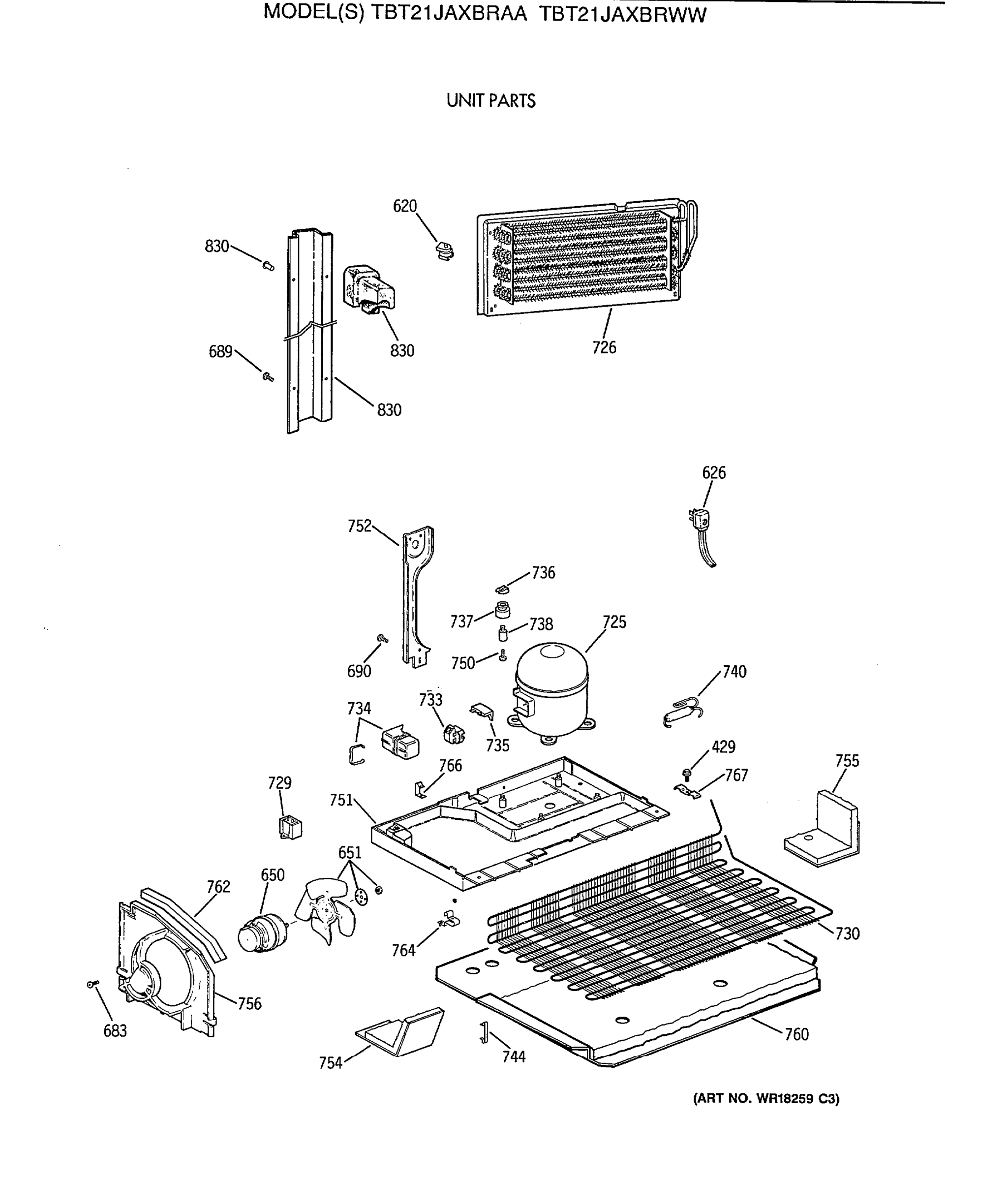 UNIT PARTS
