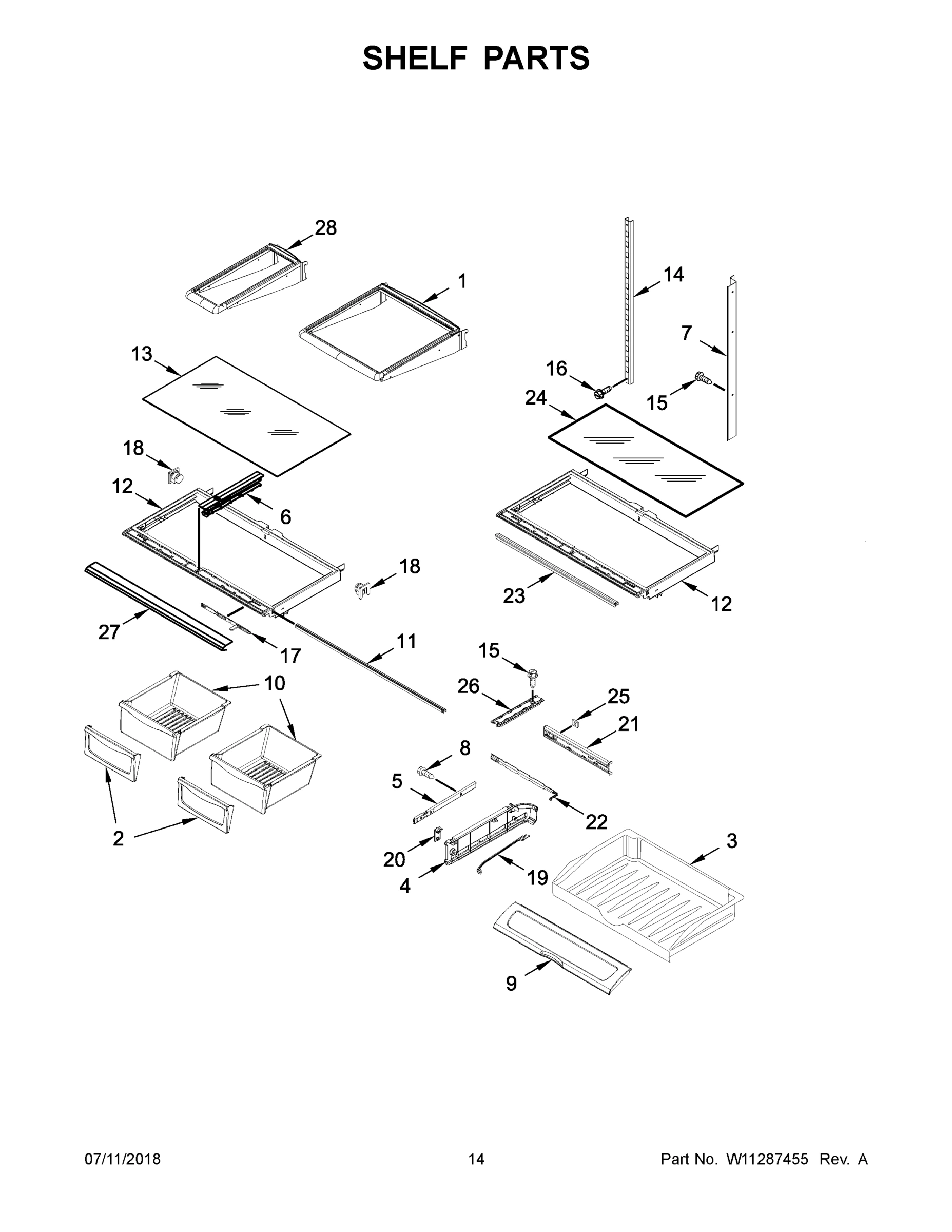 08 - SHELF PARTS