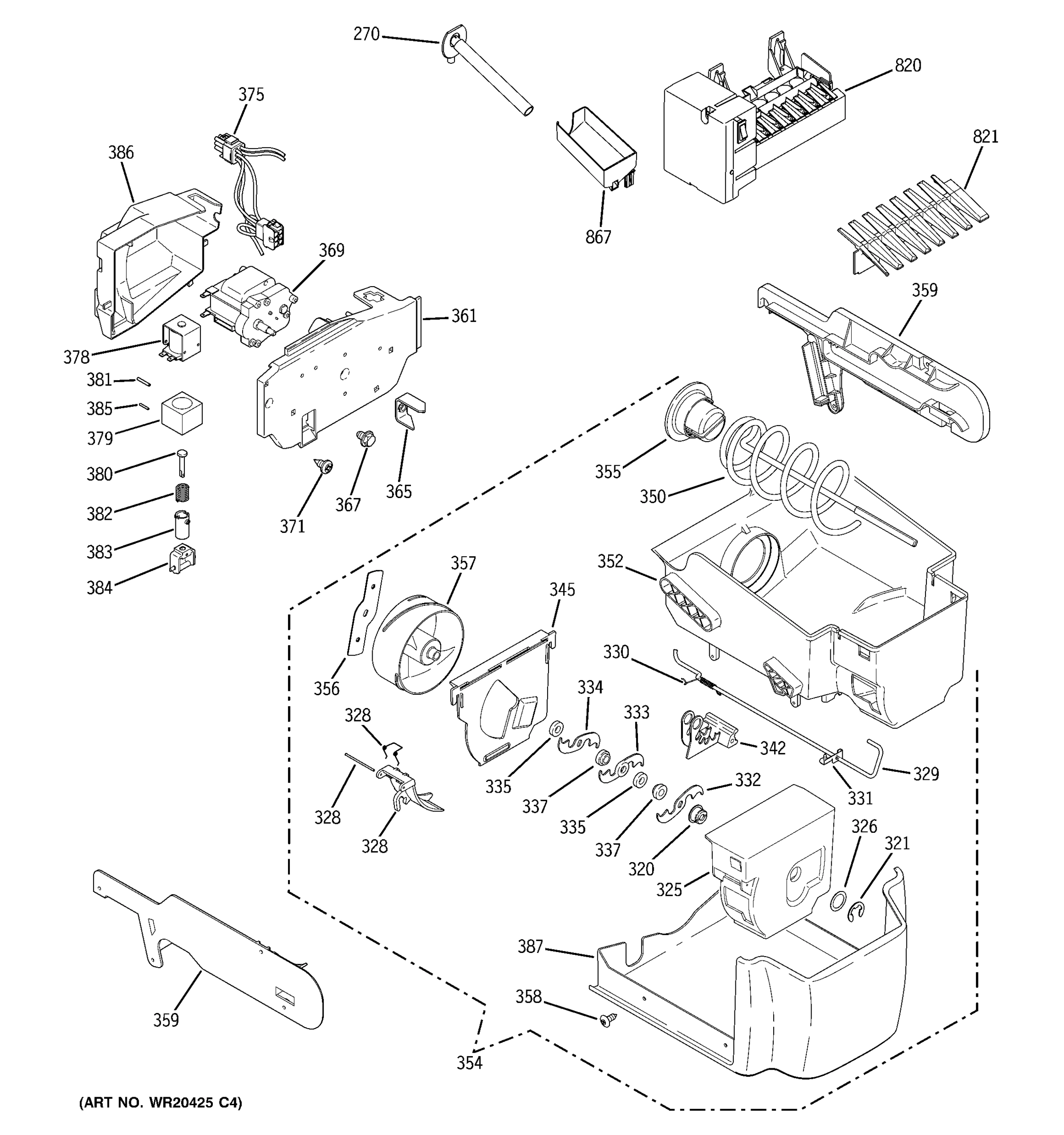 ICE MAKER & DISPENSER