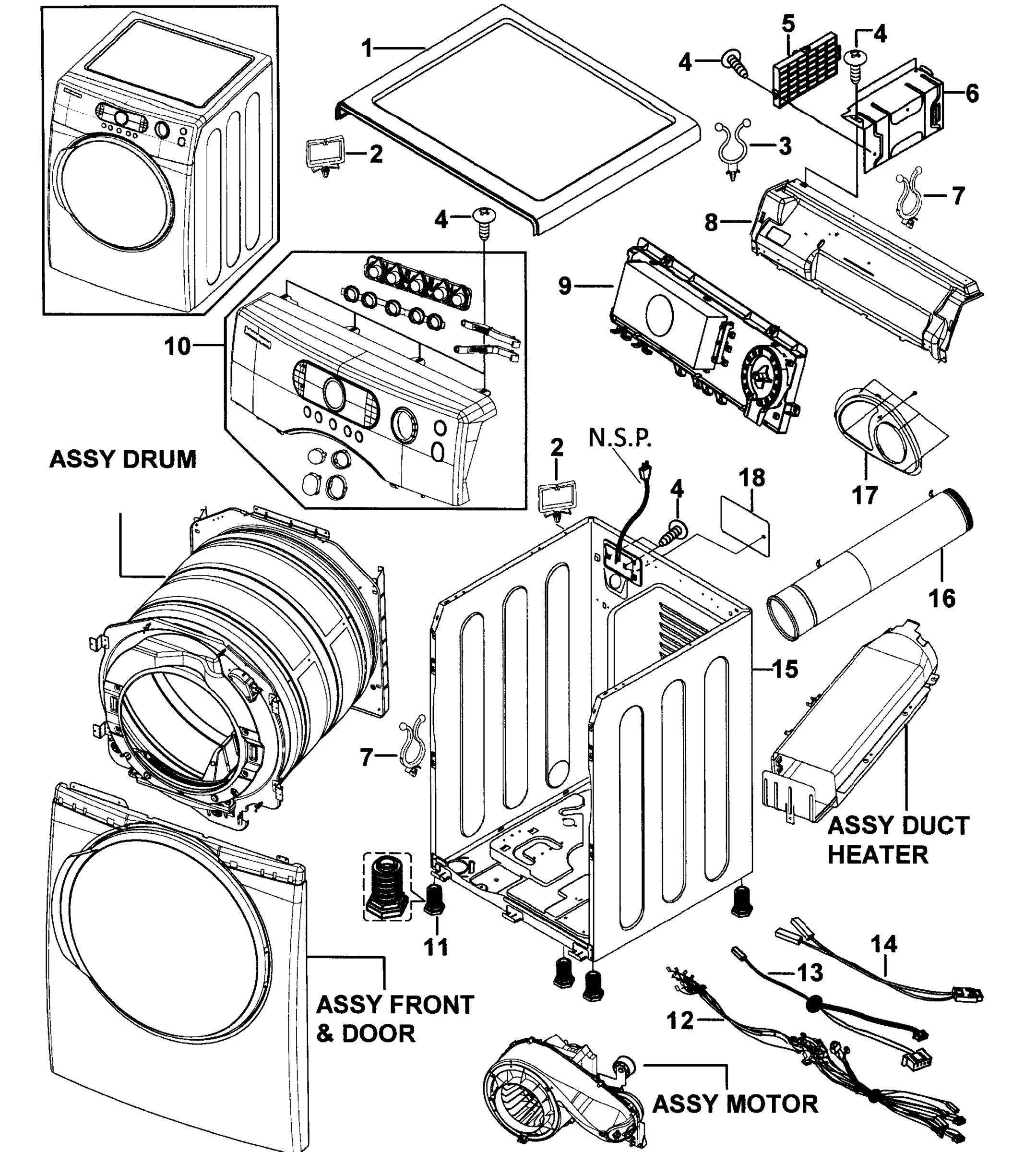 FRONT ASSY