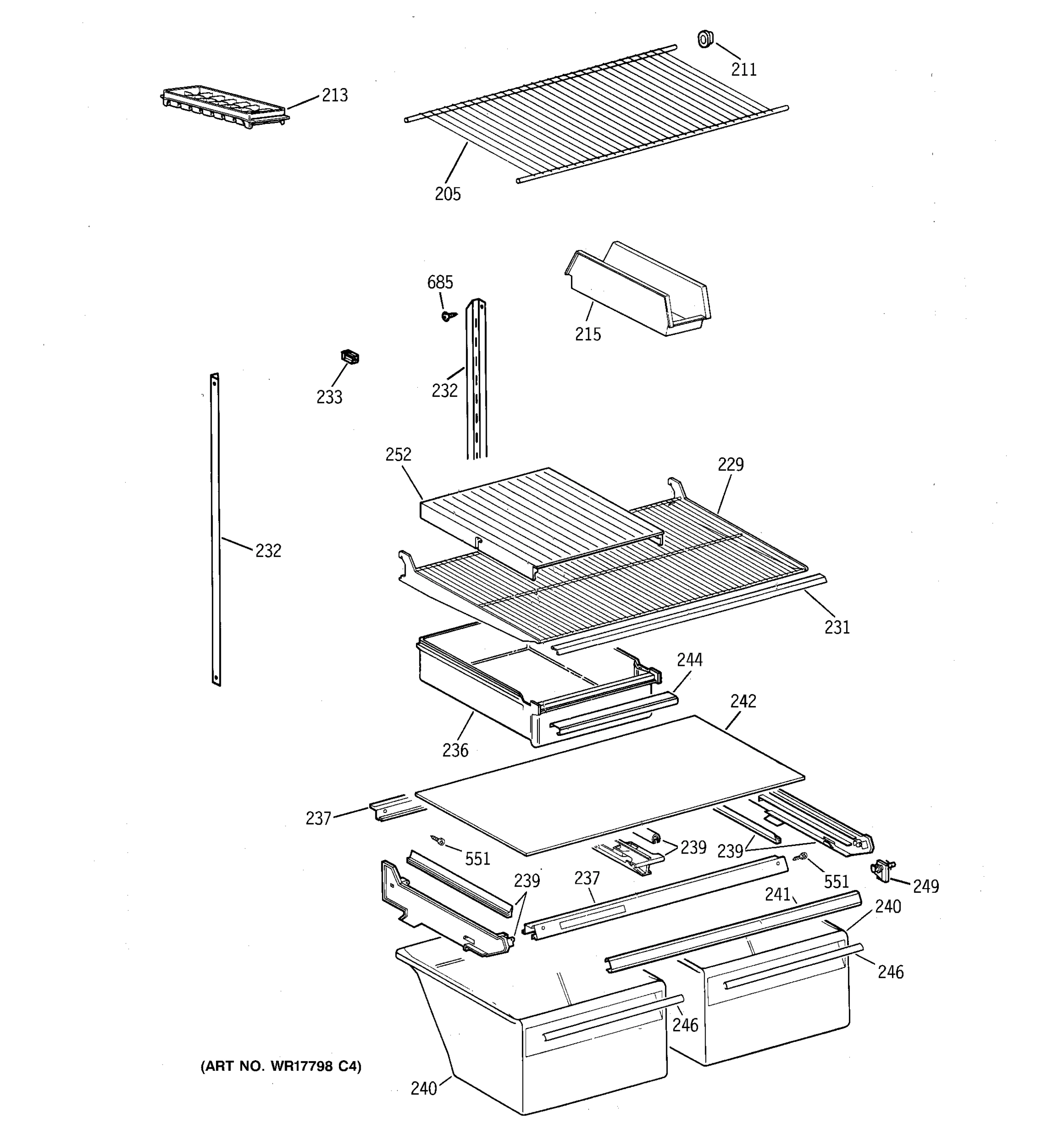 SHELF PARTS