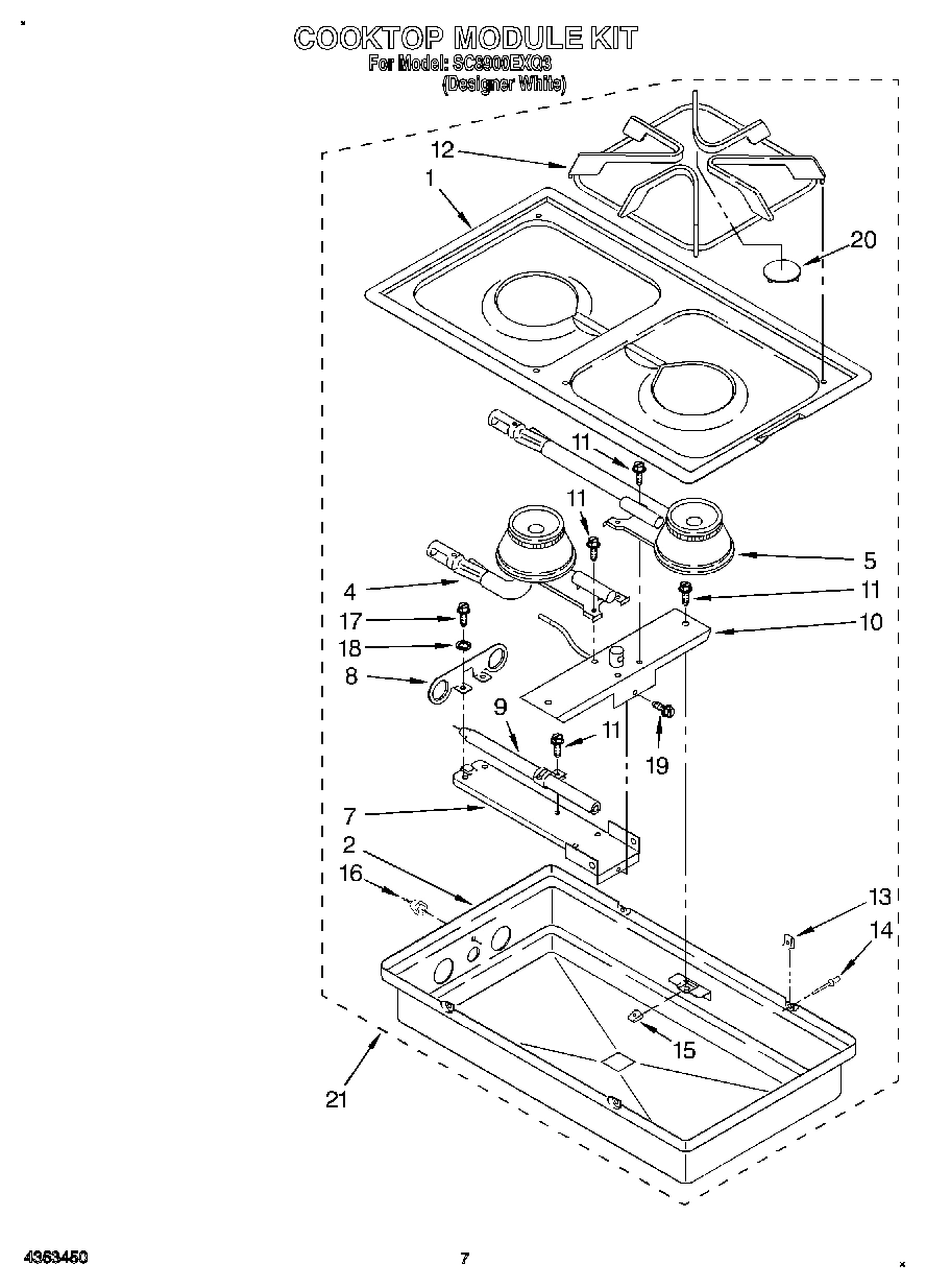 06 - COOKTOP MODULE KIT