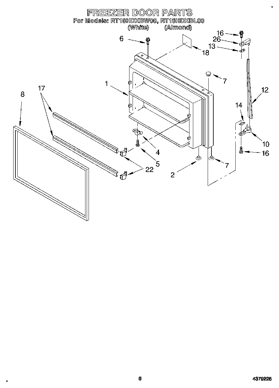 05 - FREEZER DOOR