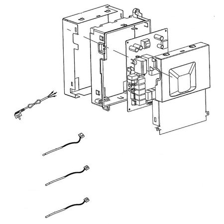 COV33314002 LG Air Conditioner Control Box As