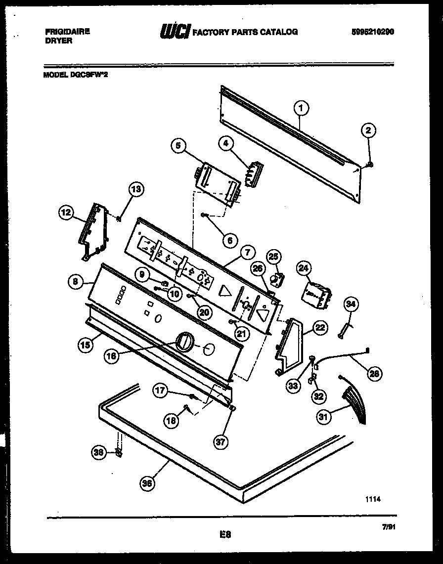 04 - CONSOLE AND CONTROL PARTS