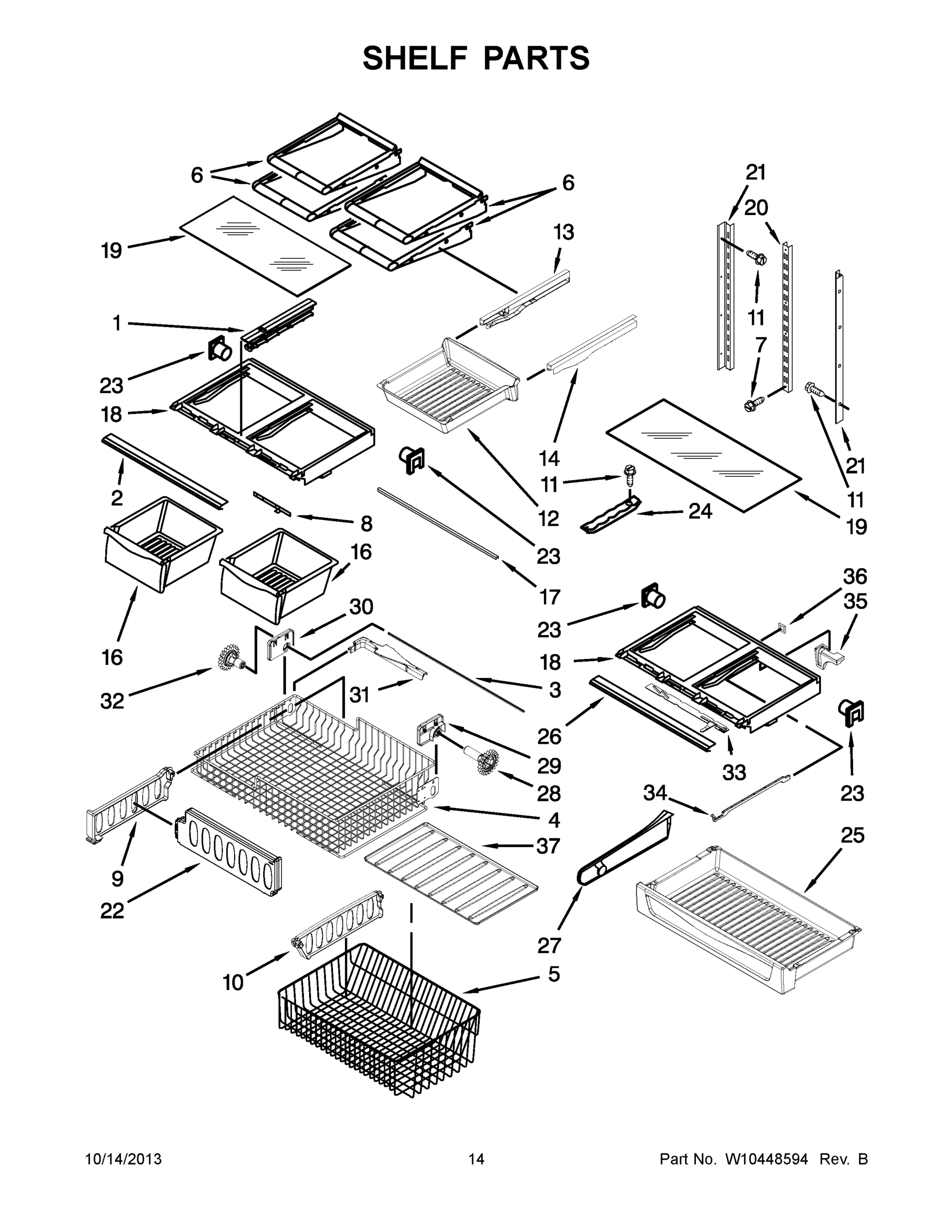 08 - SHELF PARTS