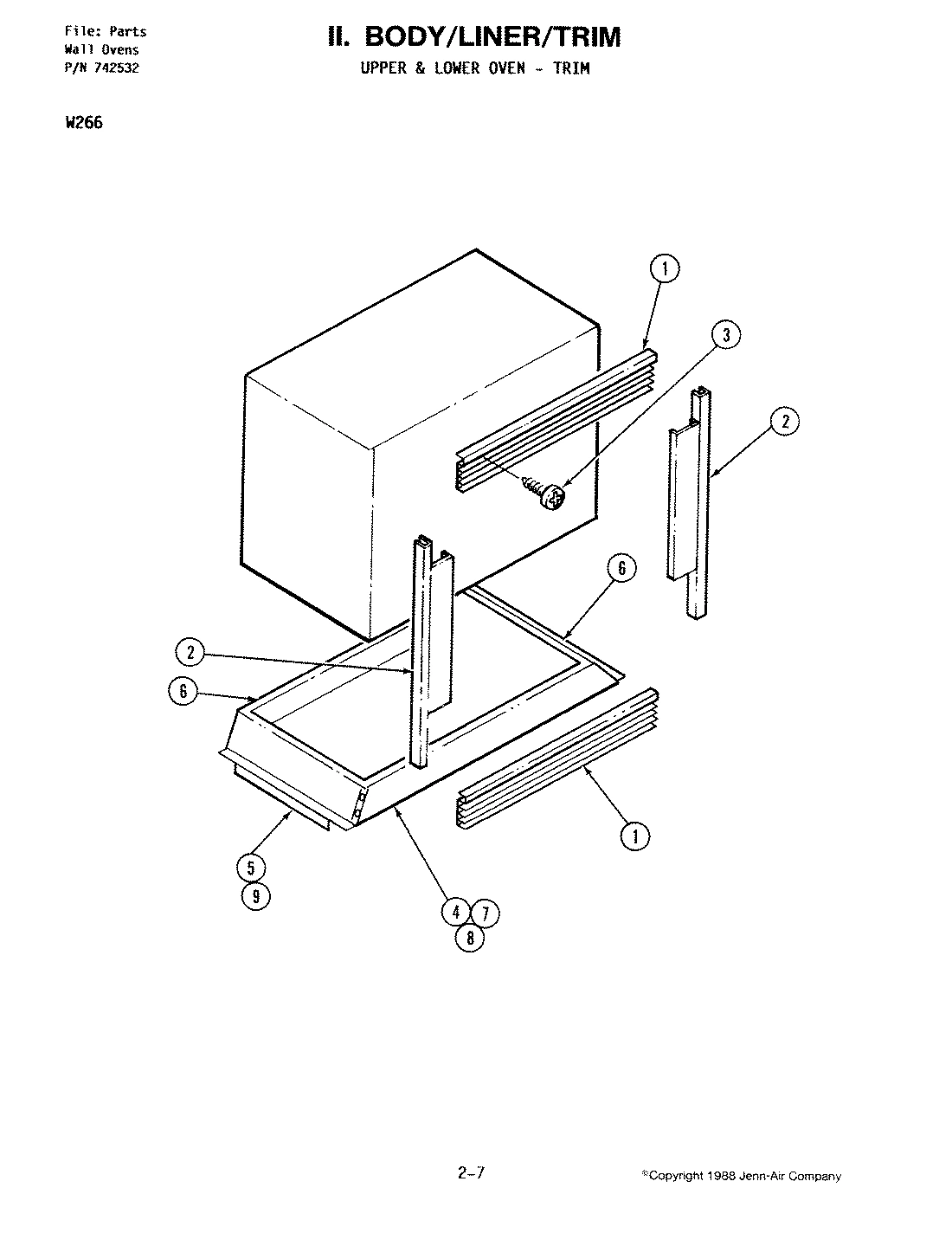 06 - BODY-LINER/TRIM-UPPER & LOWER OVEN