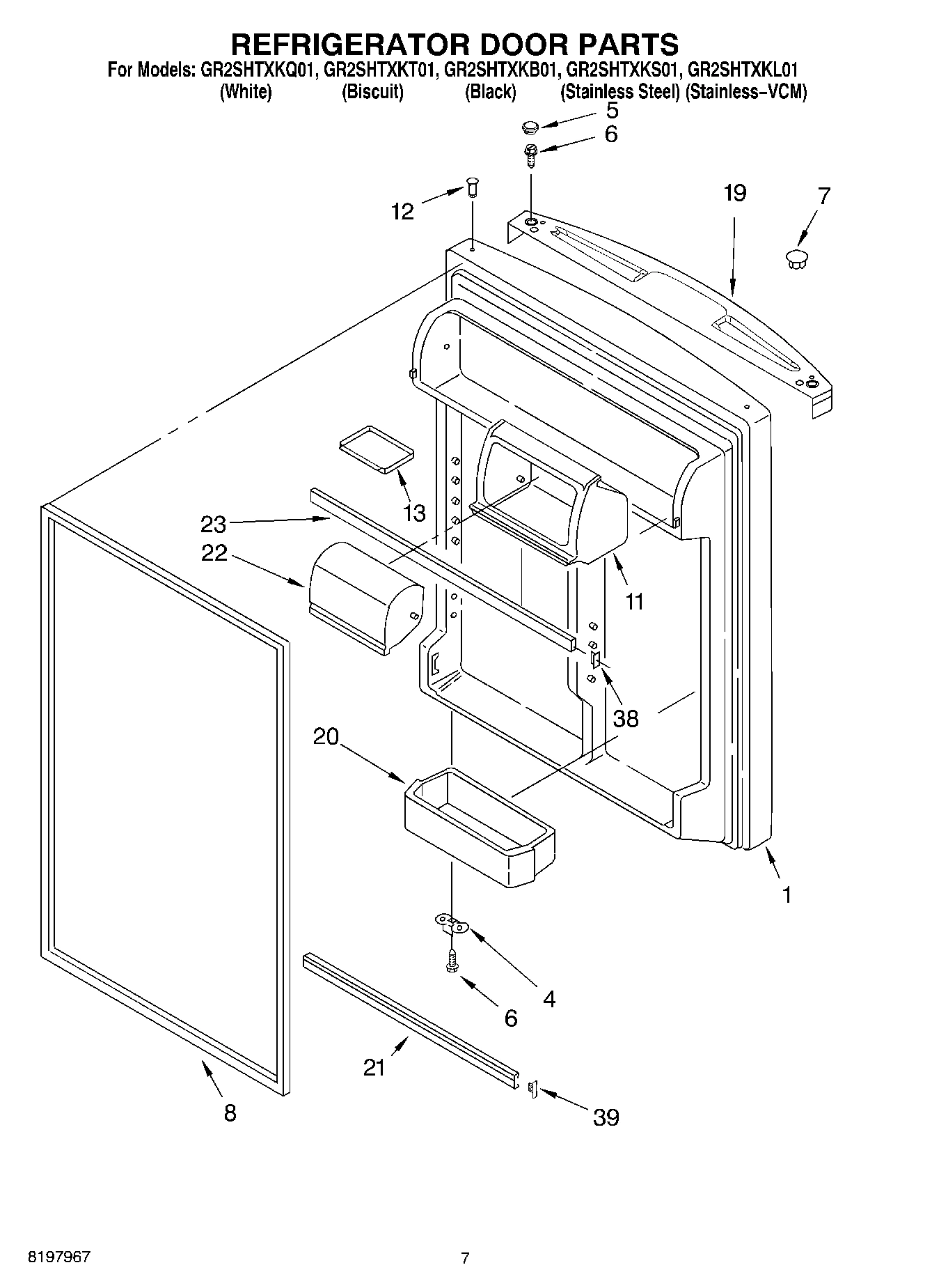 04 - REFRIGERATOR DOOR