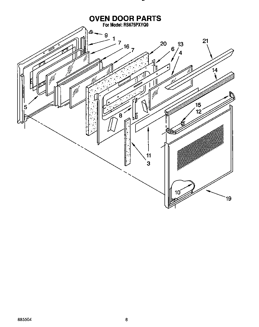 06 - OVEN DOOR
