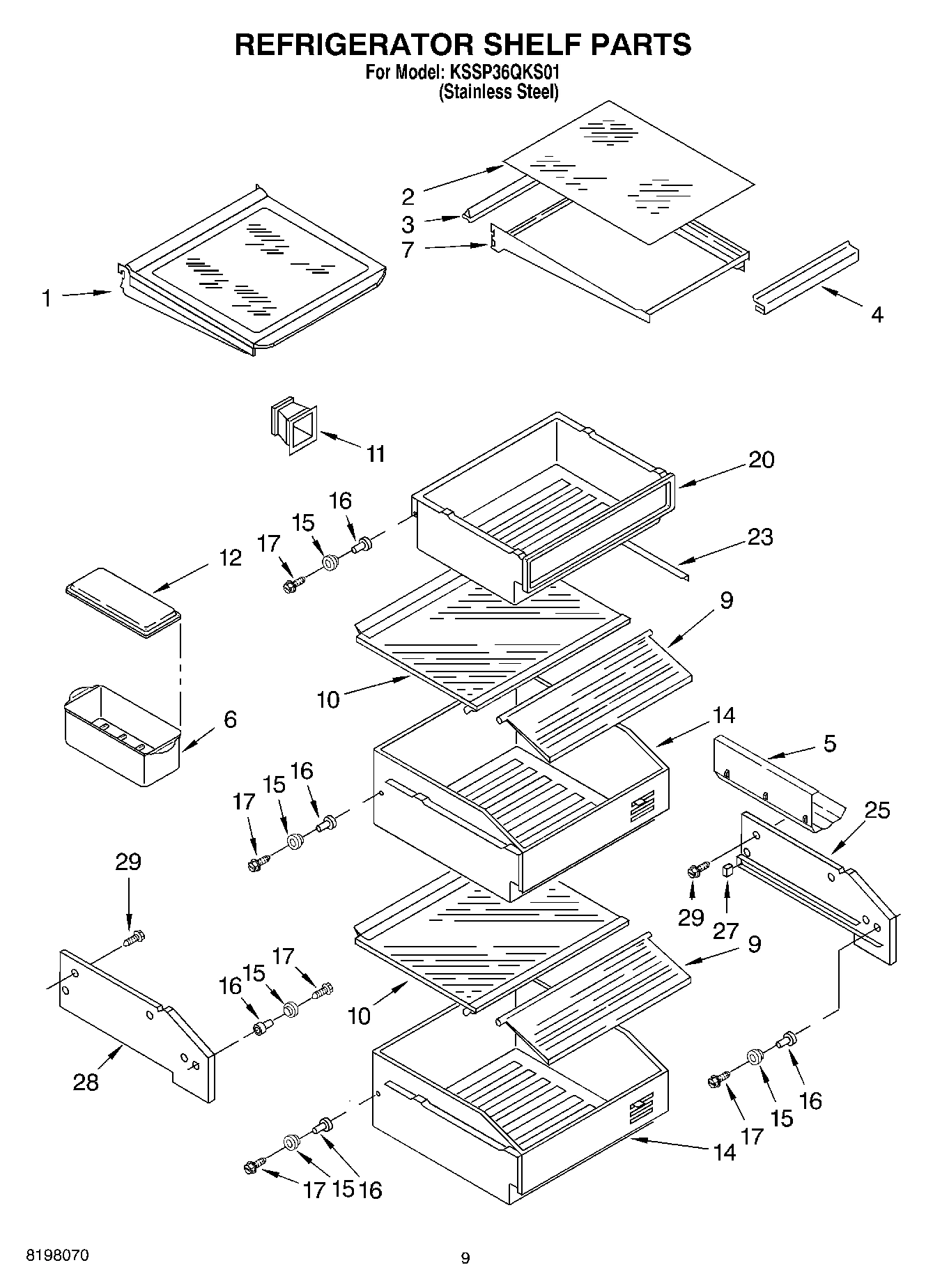 07 - REFRIGERATOR SHELF