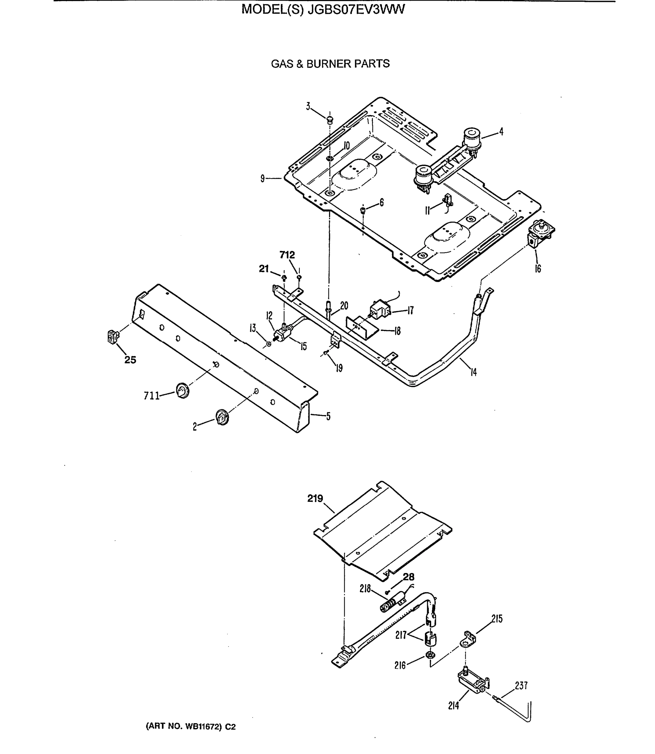 GAS & BURNER PARTS