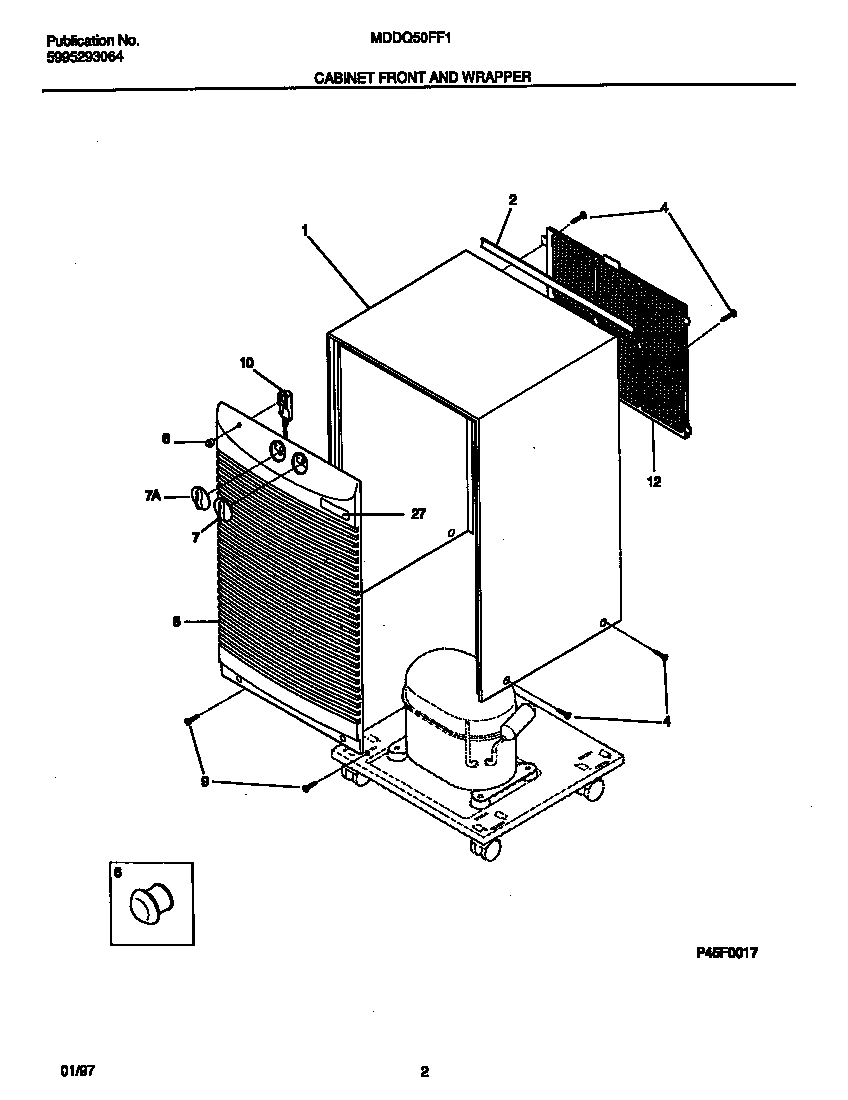 02 - CABINET FRONT AND WRAPPER