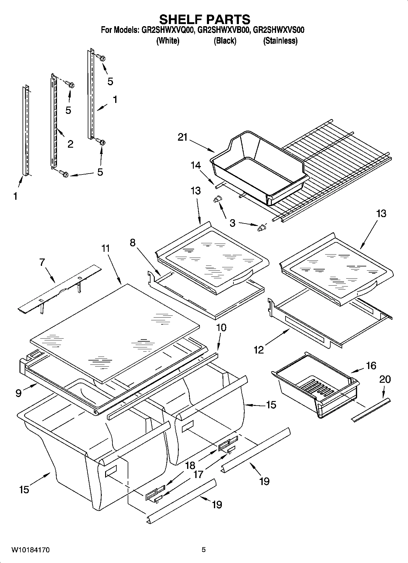 03 - SHELF PARTS
