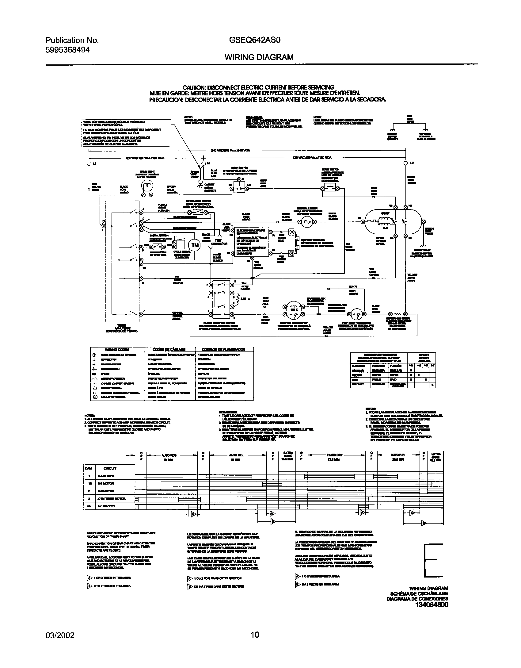 10 - 134064800 WIRING DIAGRAM