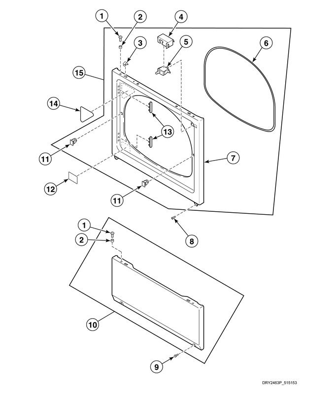 Access Panel, Front Panel And Seal