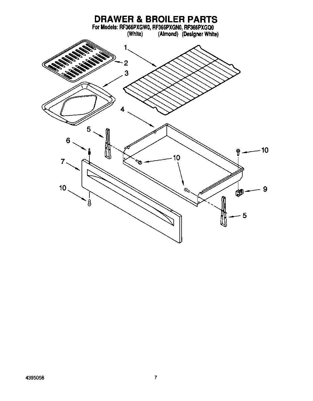 05 - DRAWER & BROILER, LIT/OPTIONAL