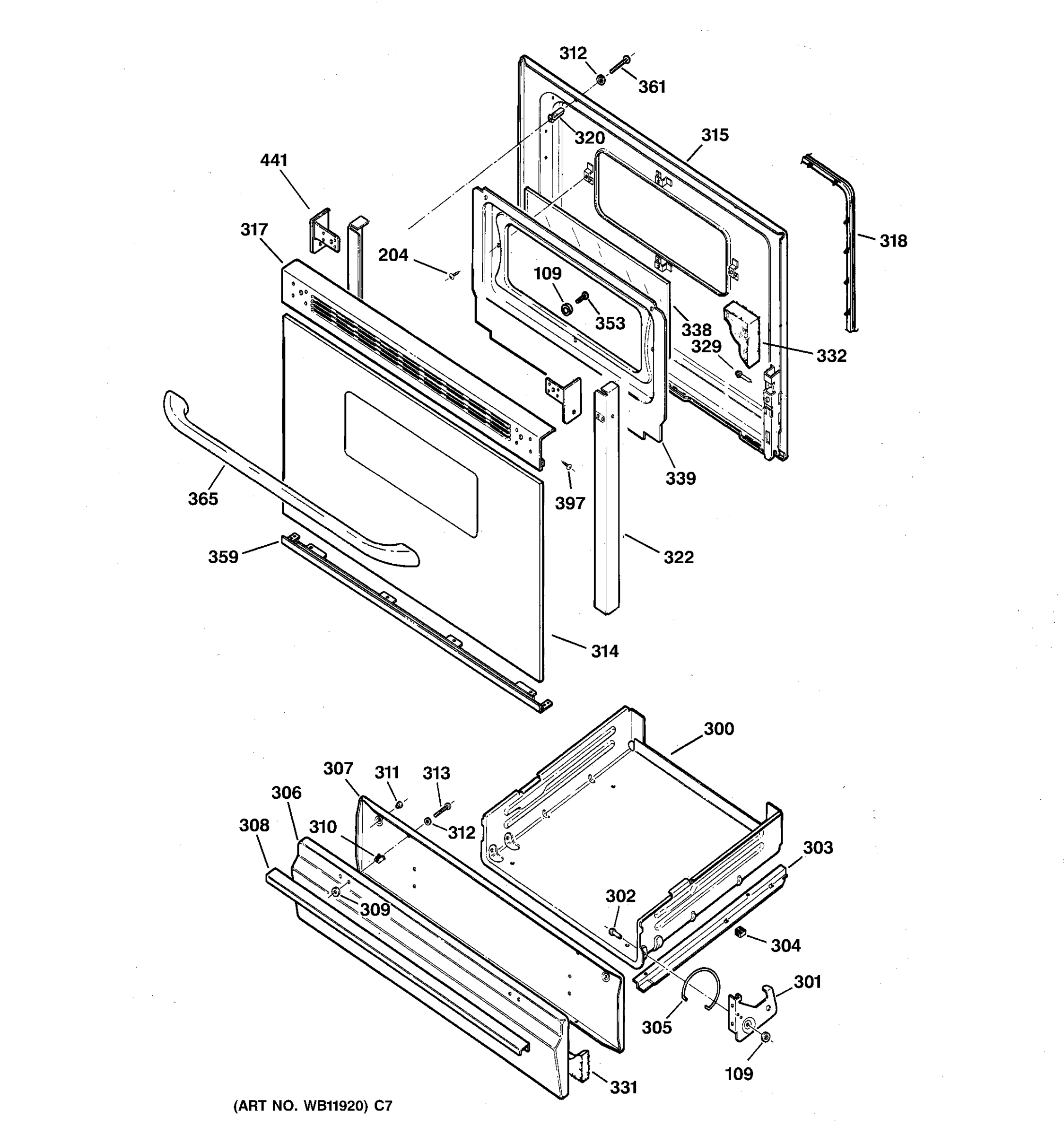 DOOR & DRAWER PARTS