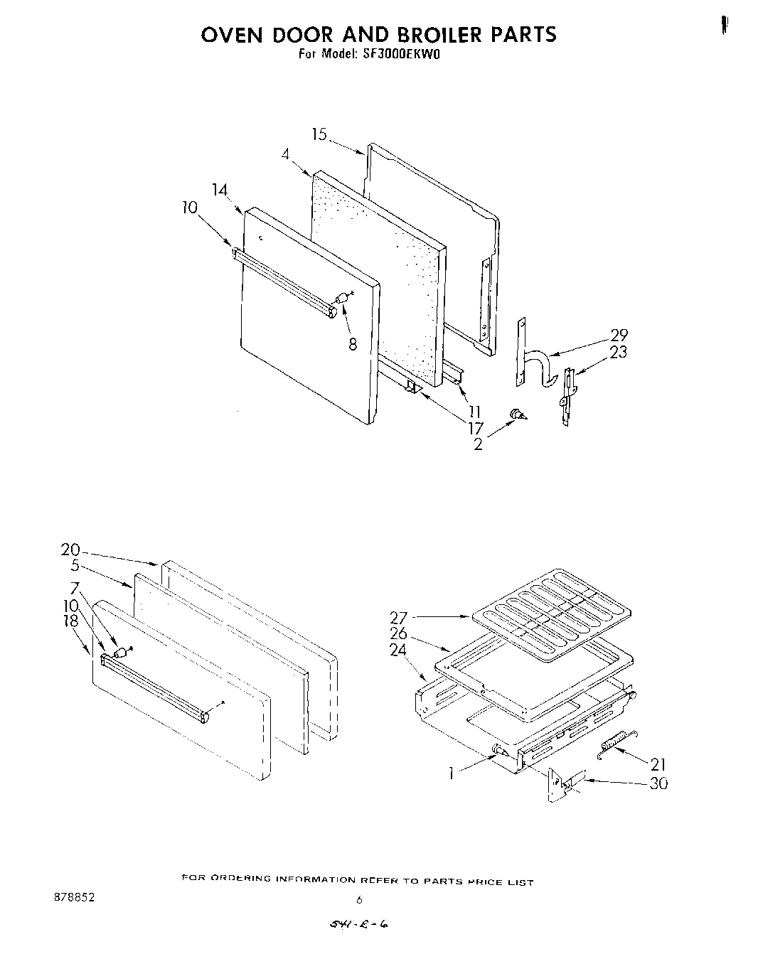 04 - OVEN DOOR AND BROILER