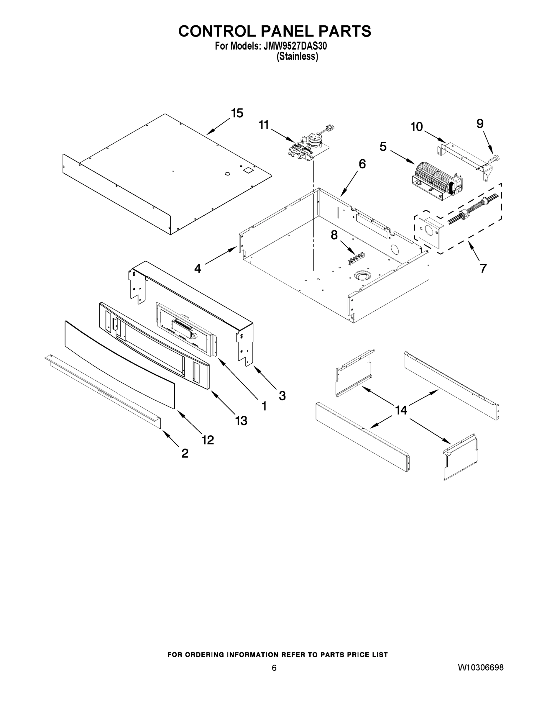 04 - CONTROL PANEL PARTS