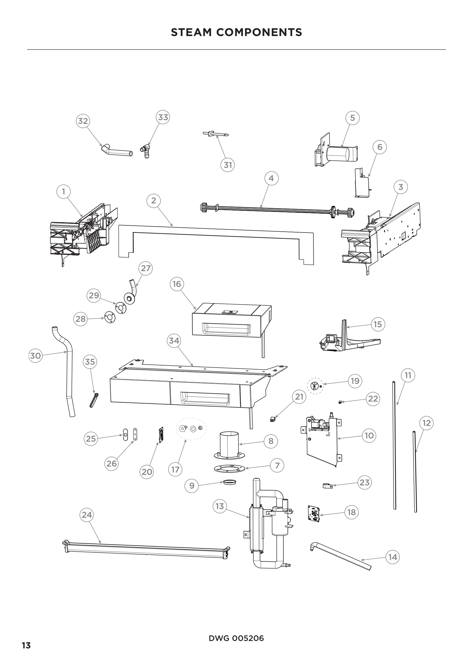 STEAM COMPONENTS