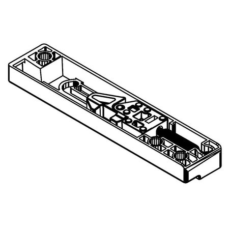 DA97-13895A Samsung Refrigerator Rail Assembl