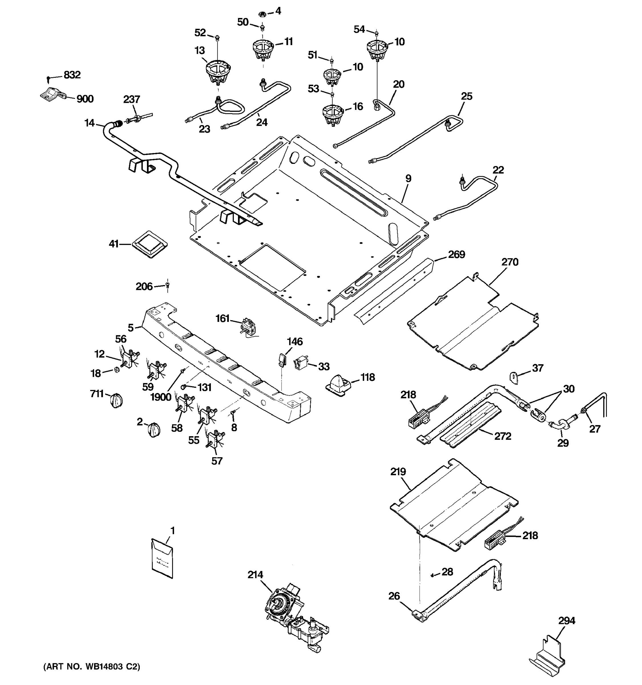 GAS & BURNER PARTS