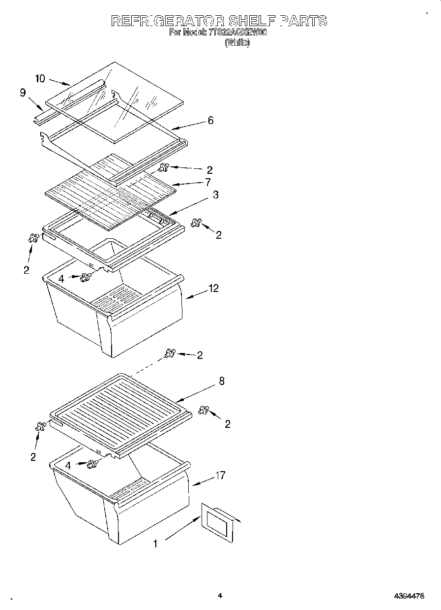 03 - REFRIGERATOR SHELF