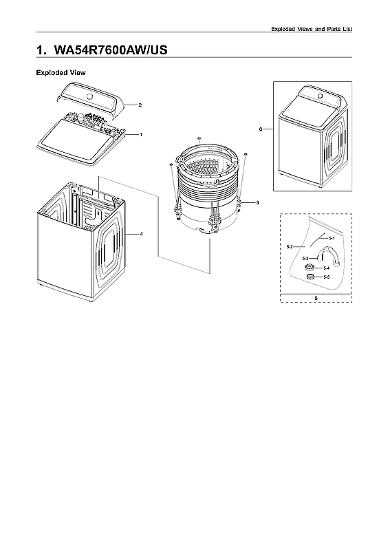 Main Unit Parts