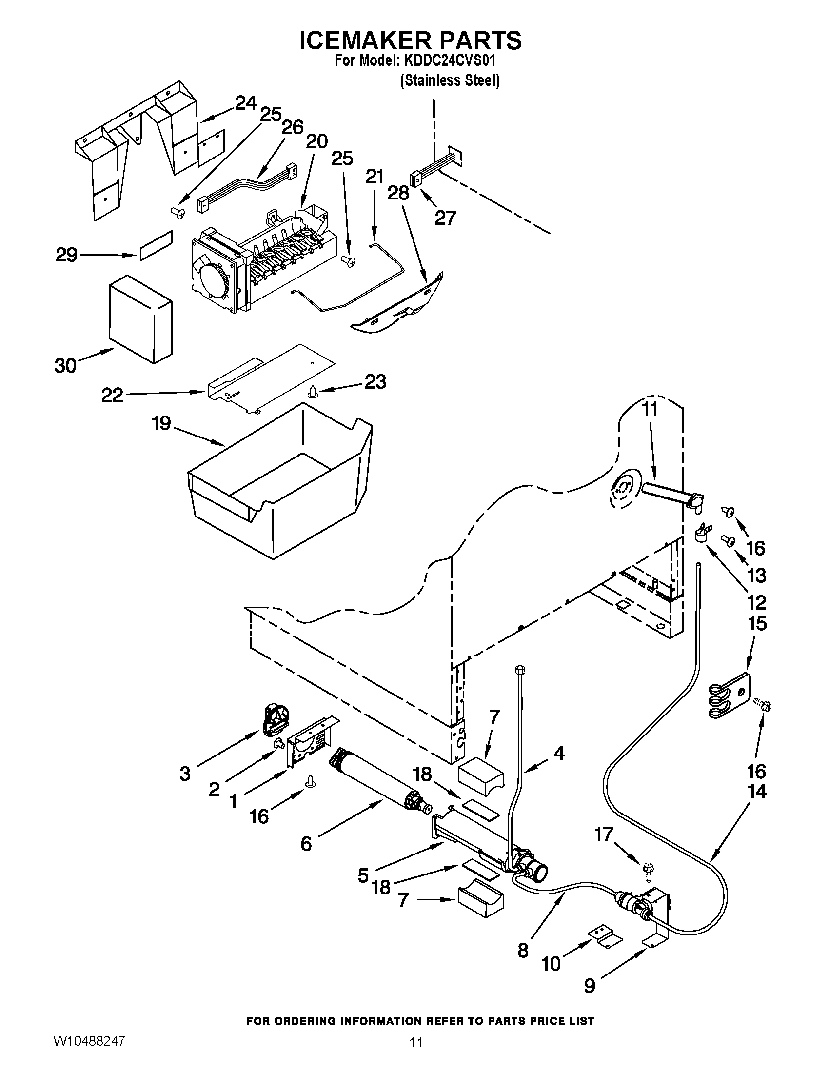 06 - ICEMAKER PARTS