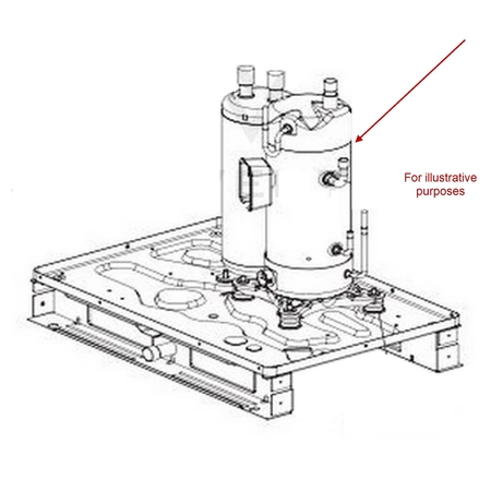 TBZ35837701 LG Compressor Set