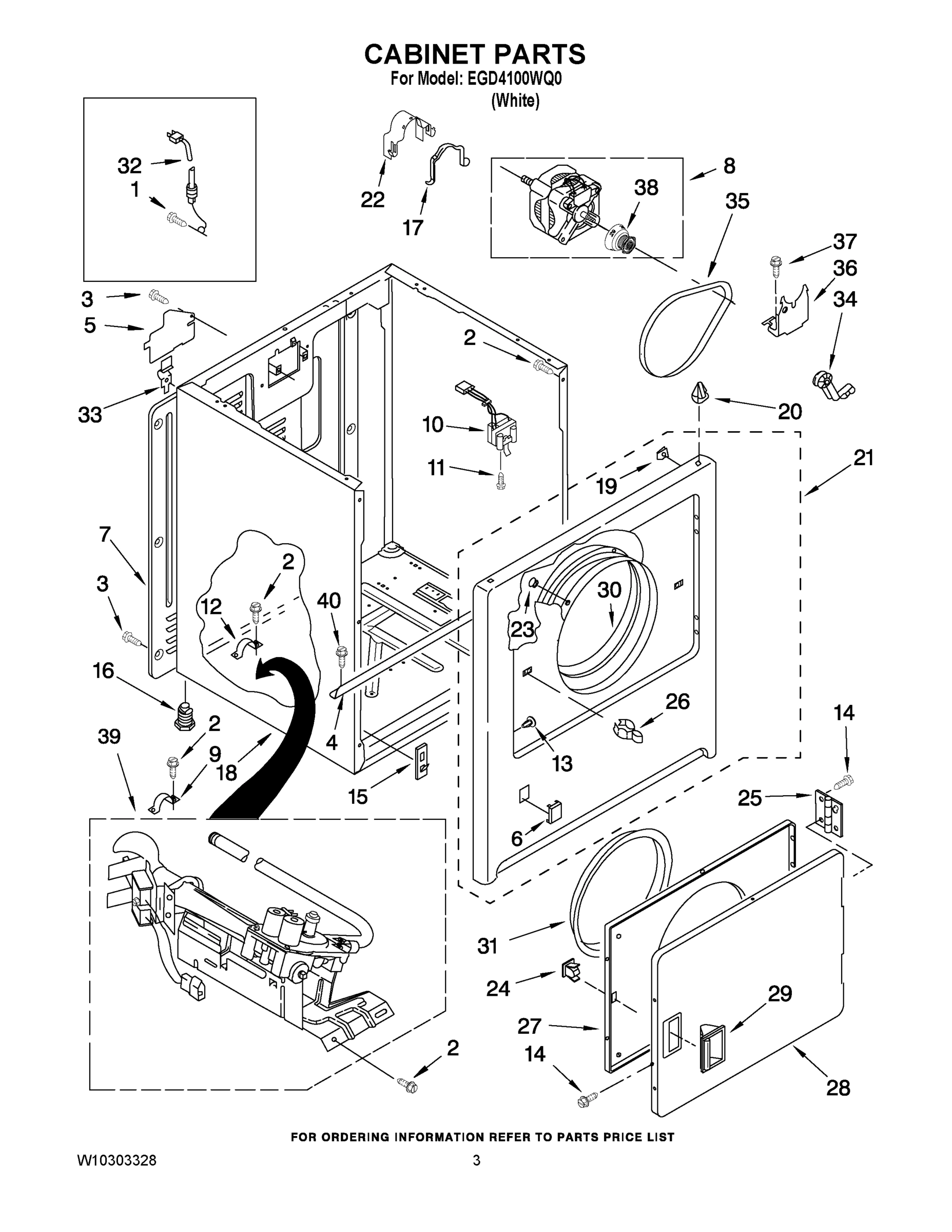 02 - CABINET PARTS