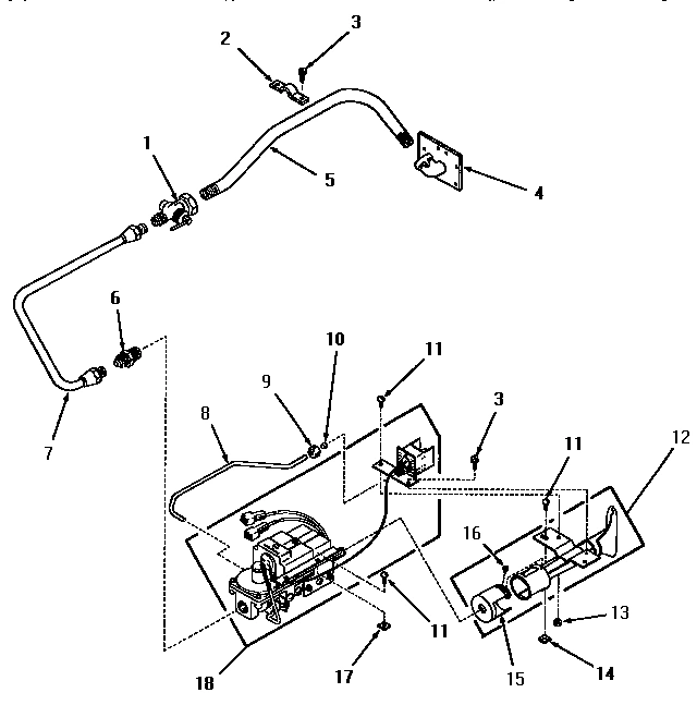 14 - STANDING PILOT BURNER