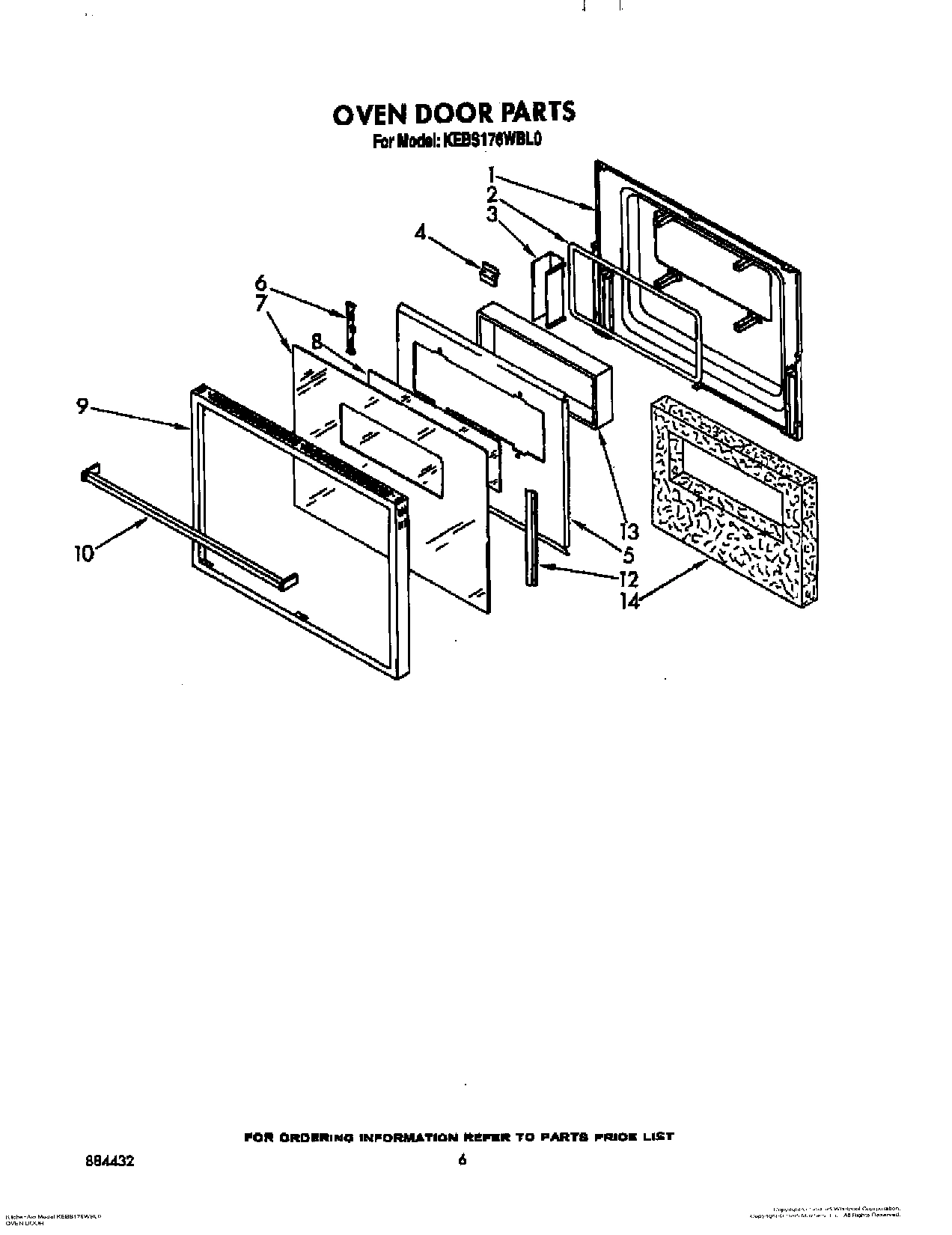 05 - OVEN DOOR, LIT/OPTIONAL