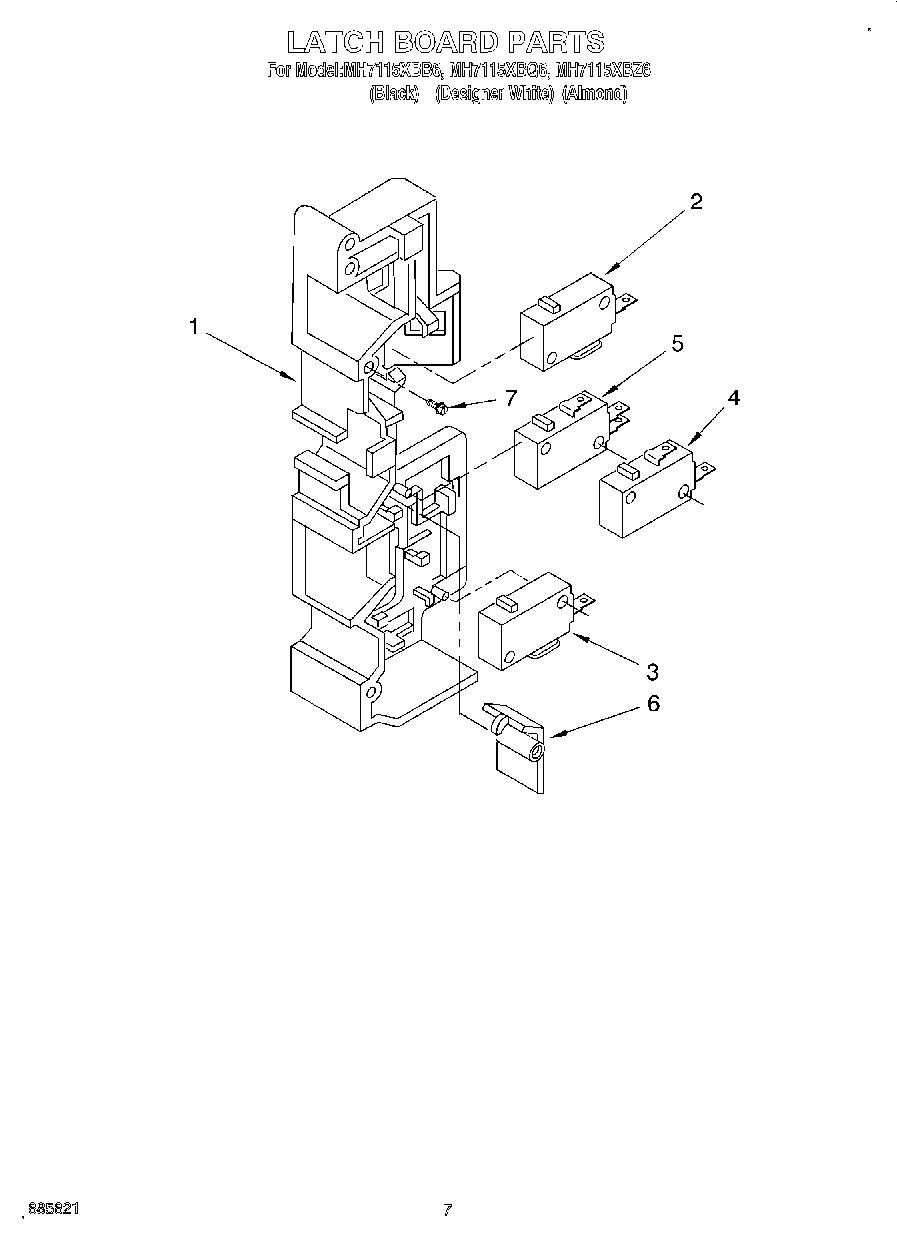 06 - LATCH BOARD