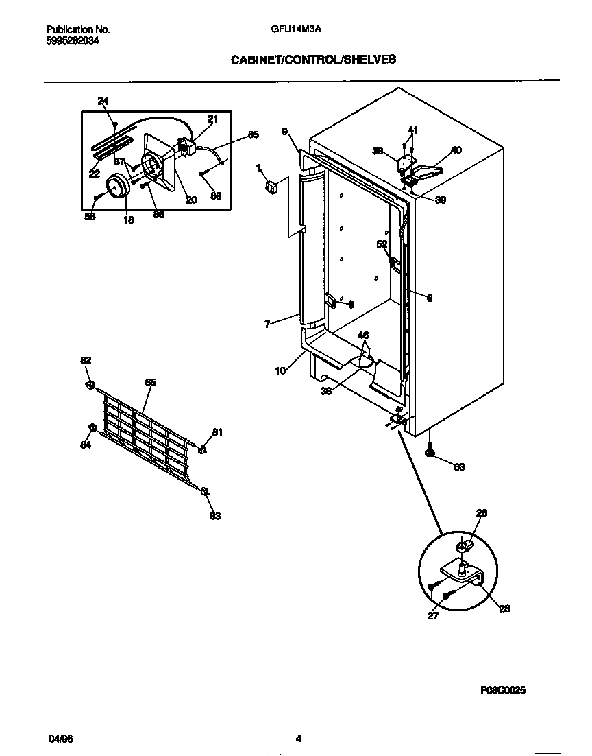 03 - CABINET/CONTROL/SHELVES