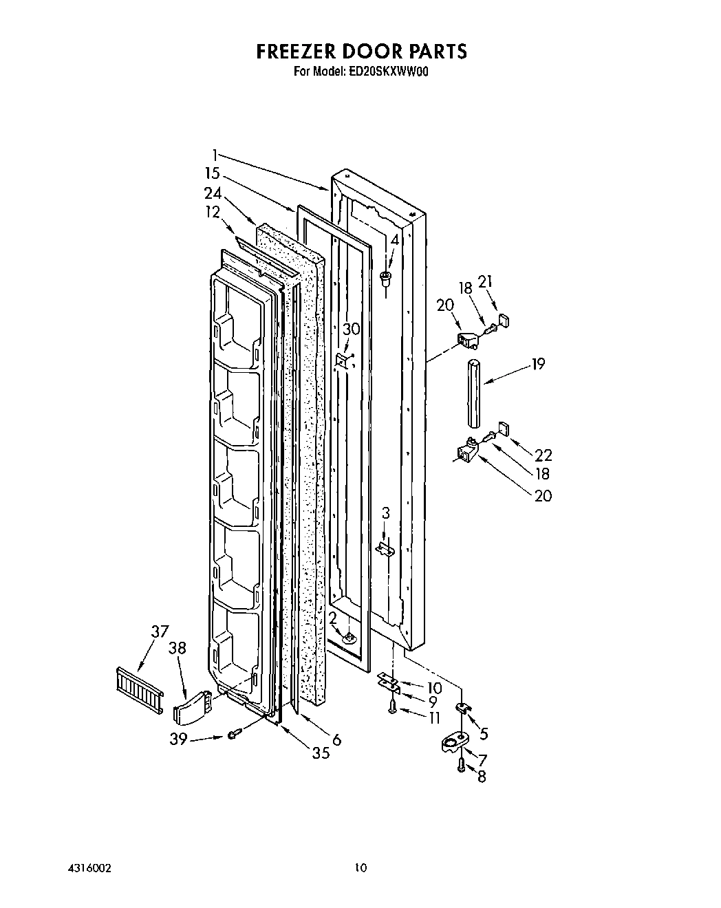 06 - FREEZER DOOR