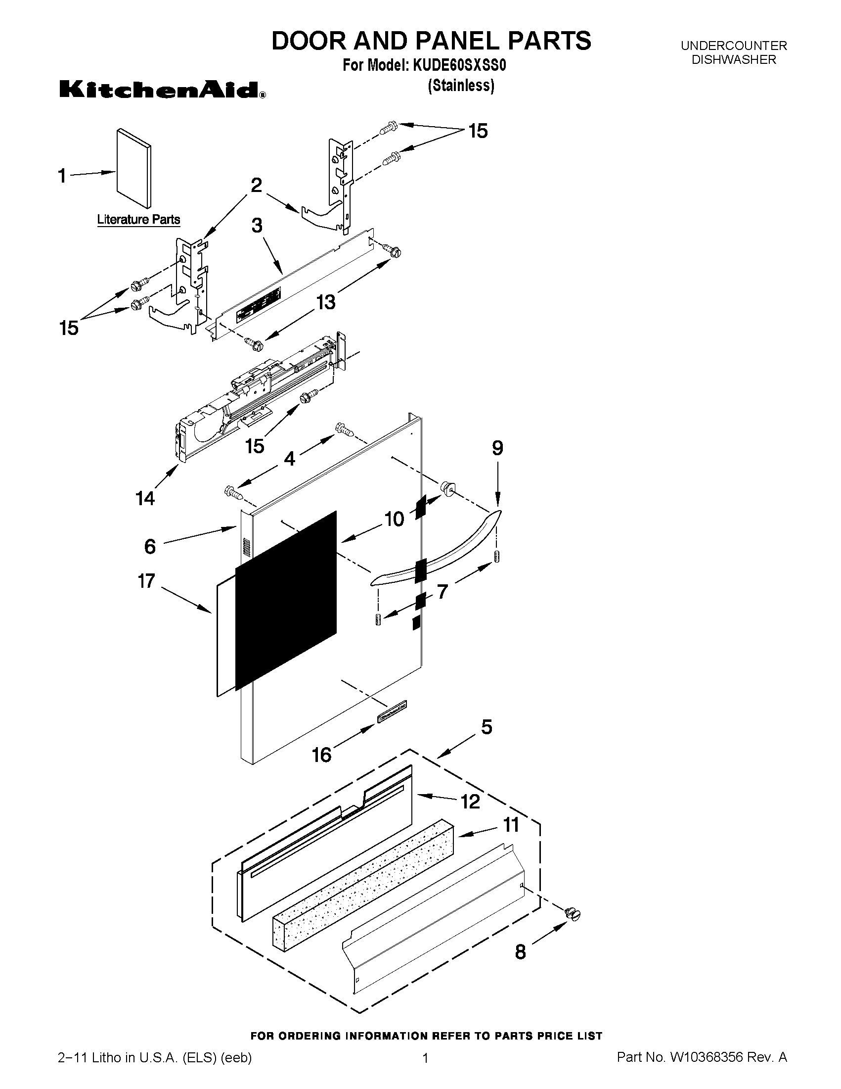 01 - DOOR AND PANEL PARTS