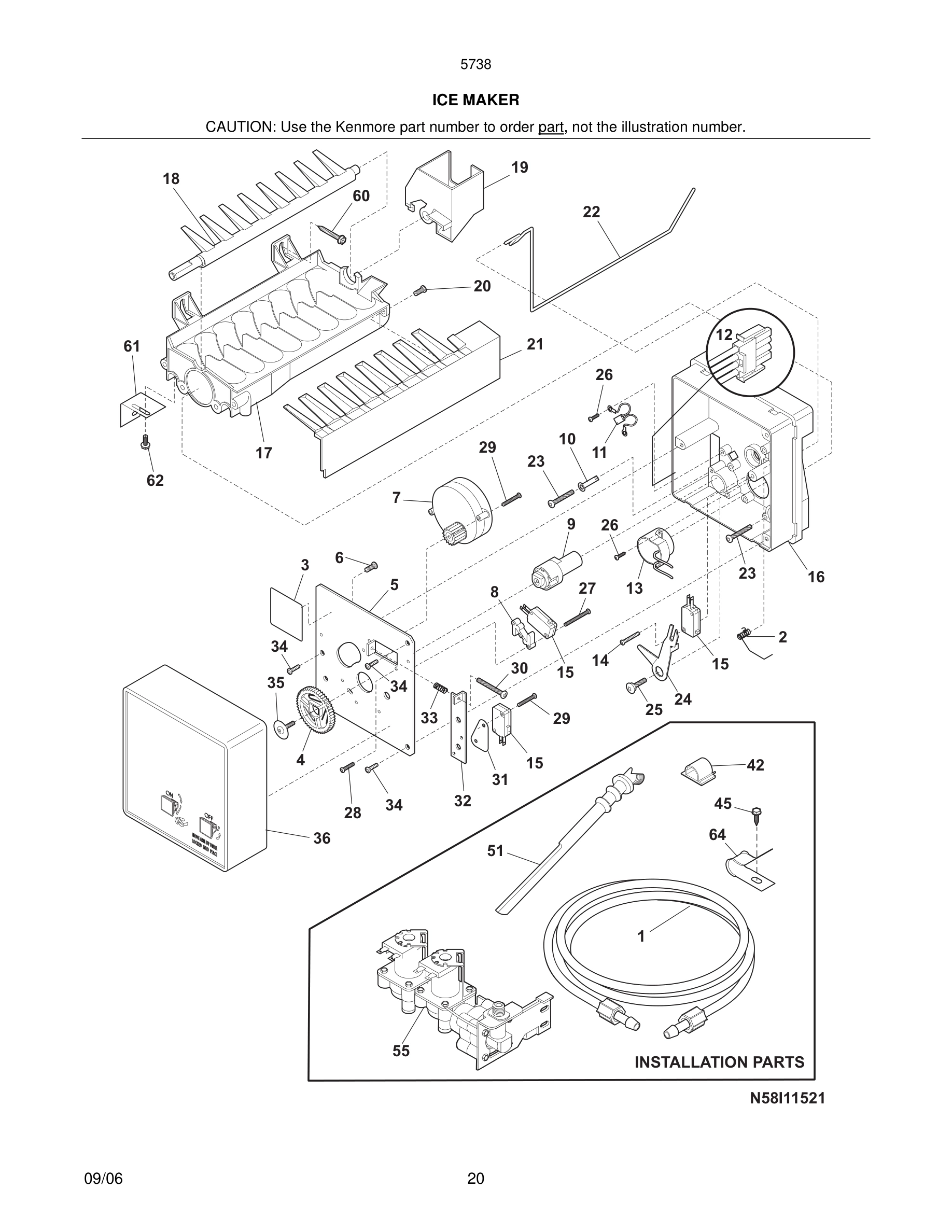 21 - ICE MAKER